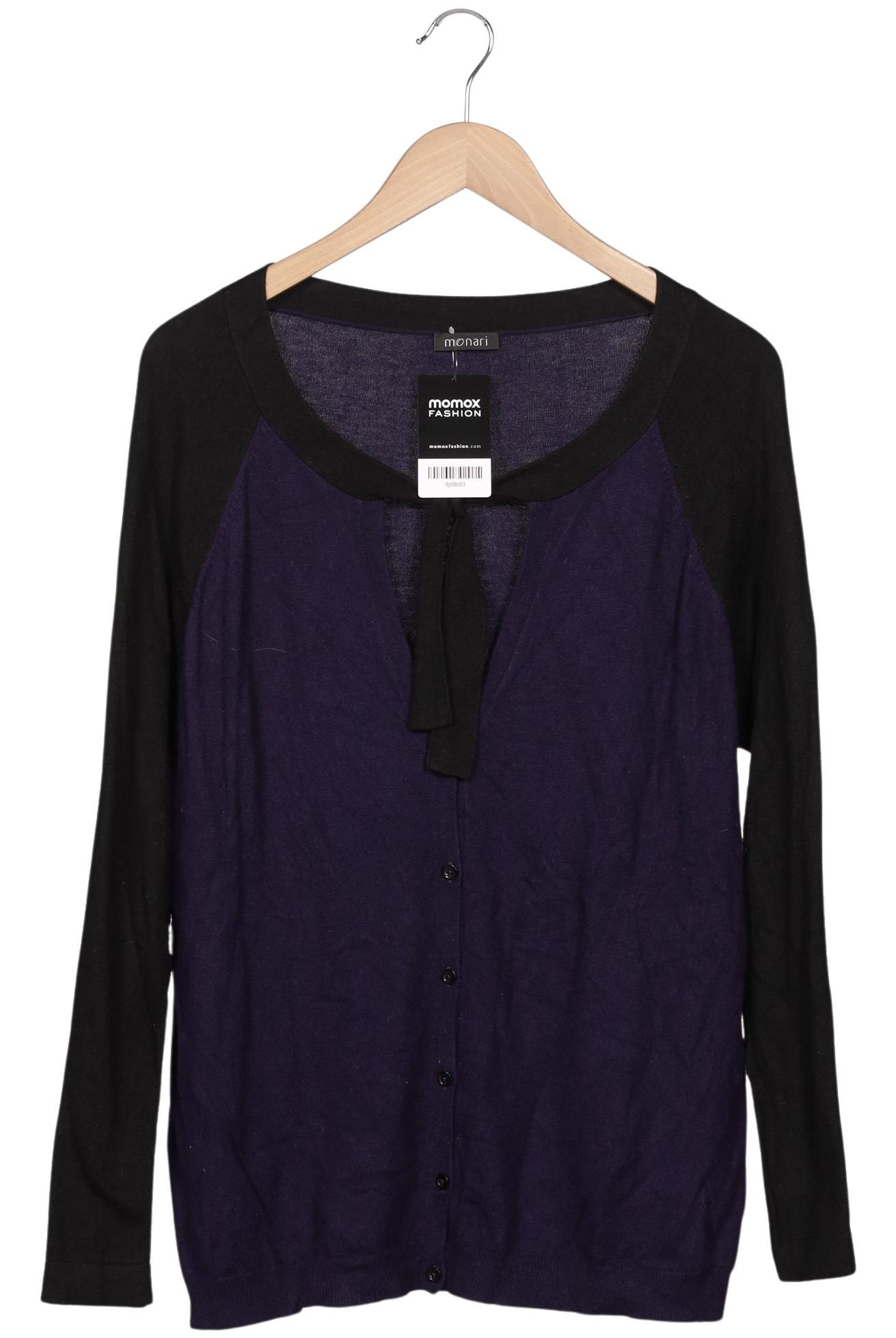 

monari Damen Strickjacke, marineblau, Gr. 46
