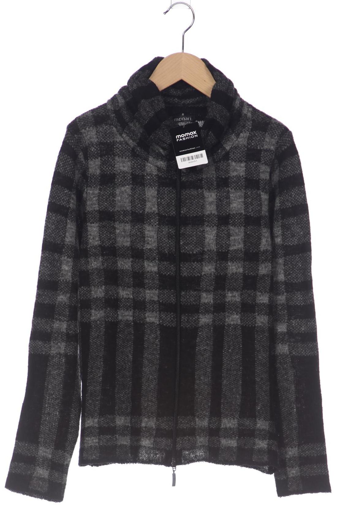 

monari Damen Strickjacke, schwarz, Gr. 36