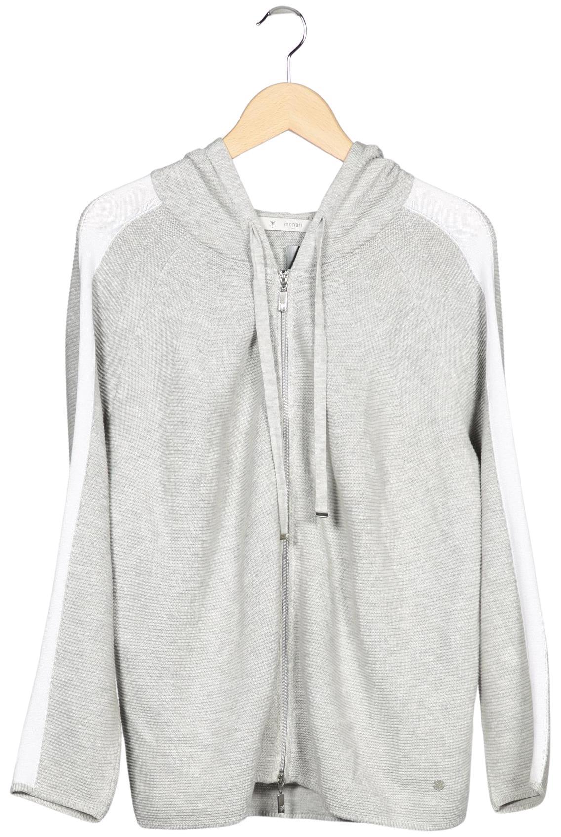 

monari Damen Strickjacke, grau, Gr. 40