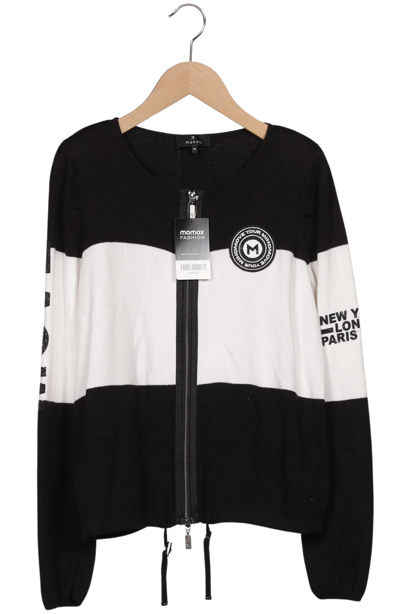 

monari Damen Strickjacke, mehrfarbig, Gr. 36