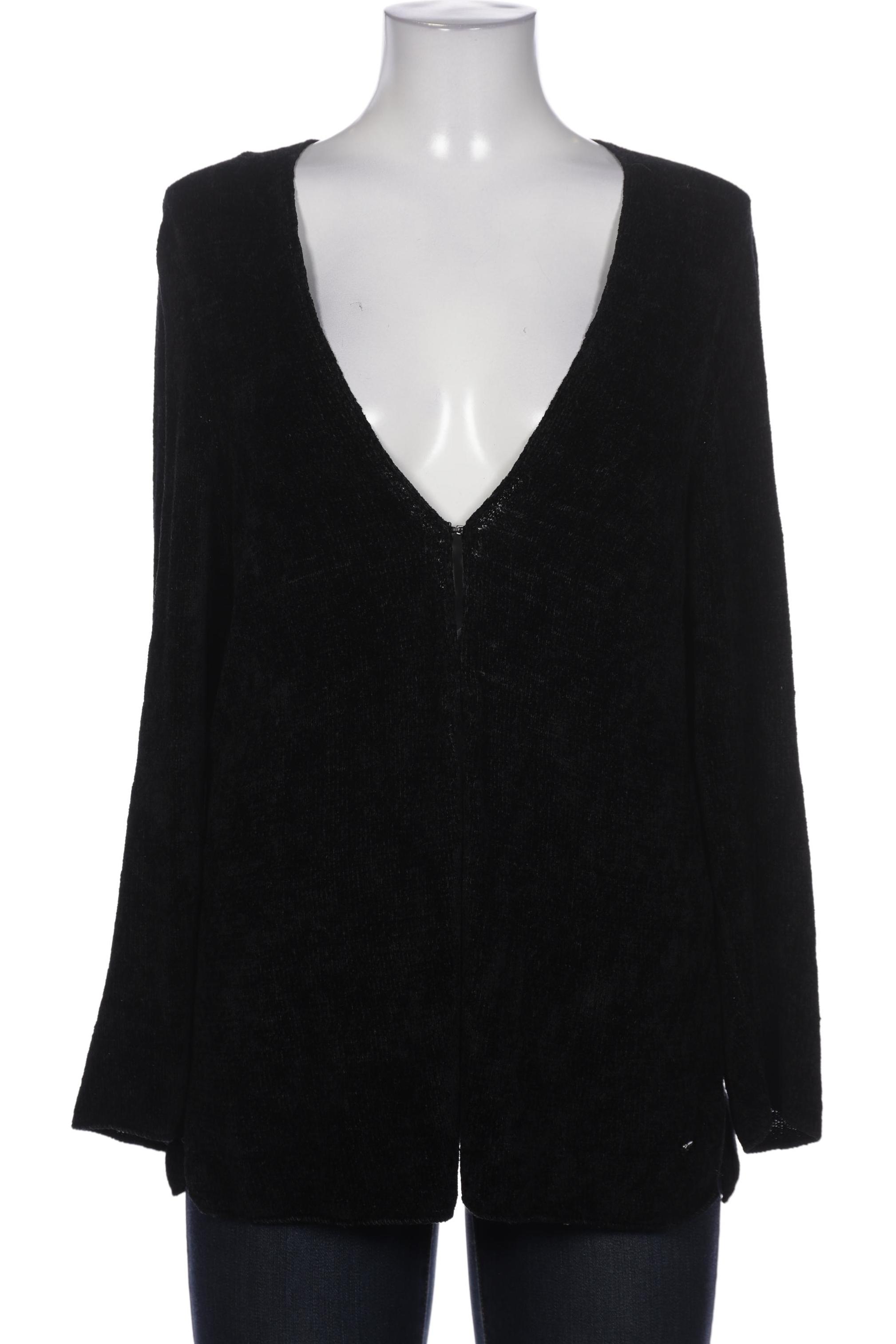 

monari Damen Strickjacke, schwarz, Gr. 38