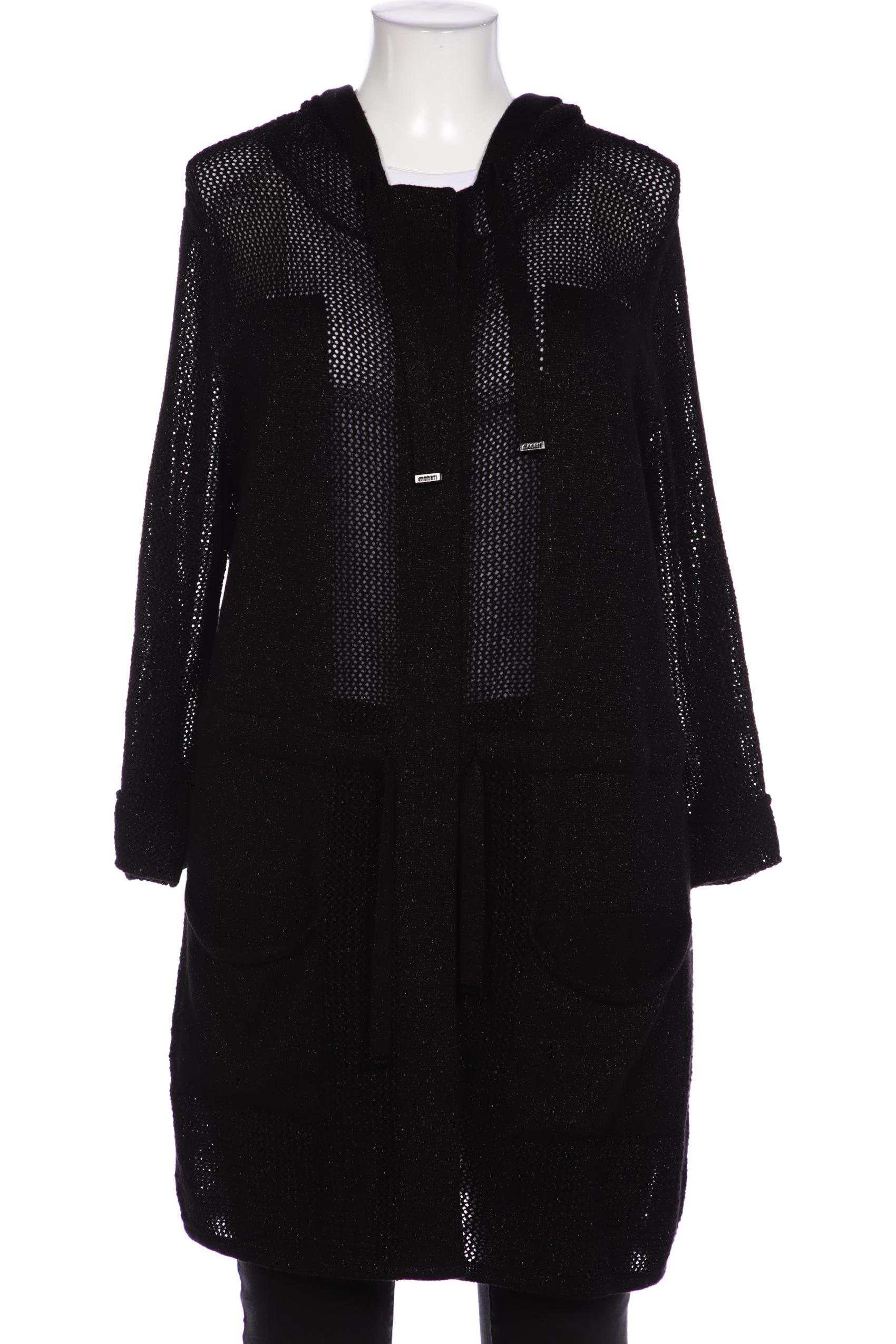 

monari Damen Strickjacke, schwarz, Gr. 44