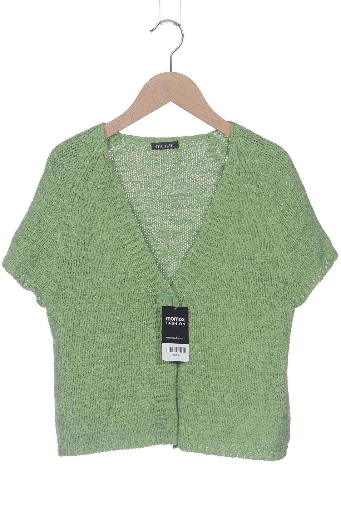 

monari Damen Strickjacke, hellgrün, Gr. 38