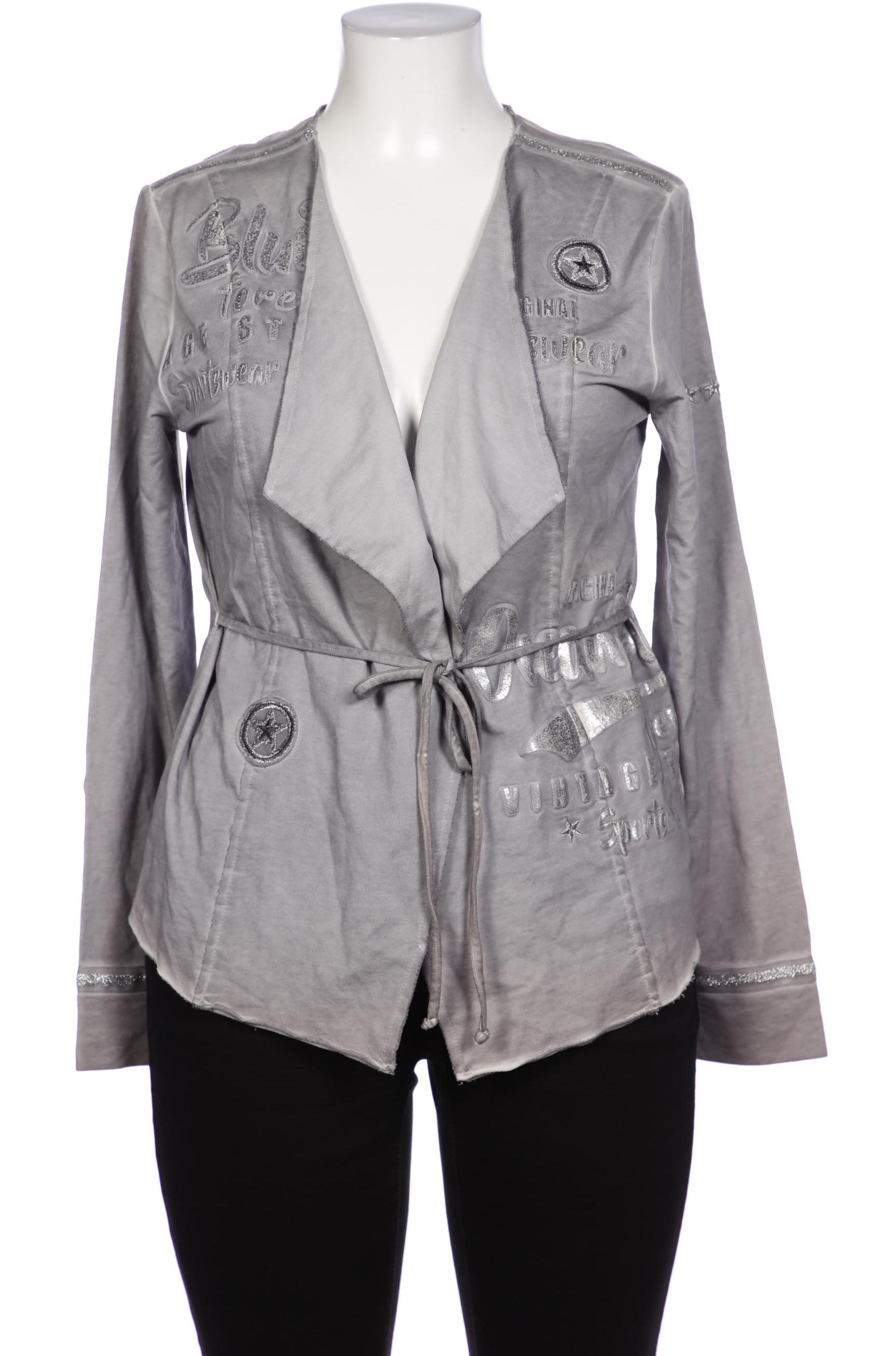 

monari Damen Strickjacke, grau, Gr. 42