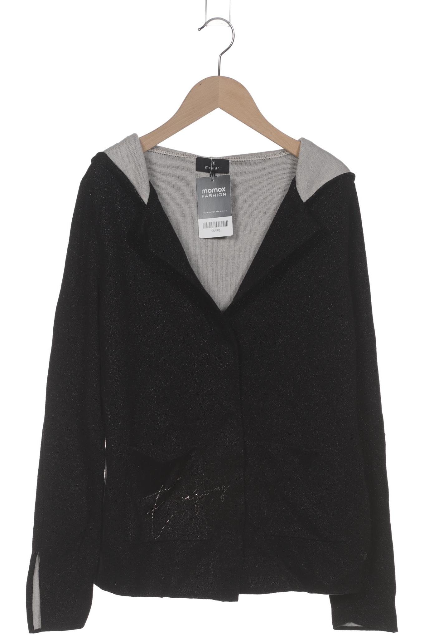 

monari Damen Strickjacke, schwarz, Gr. 42