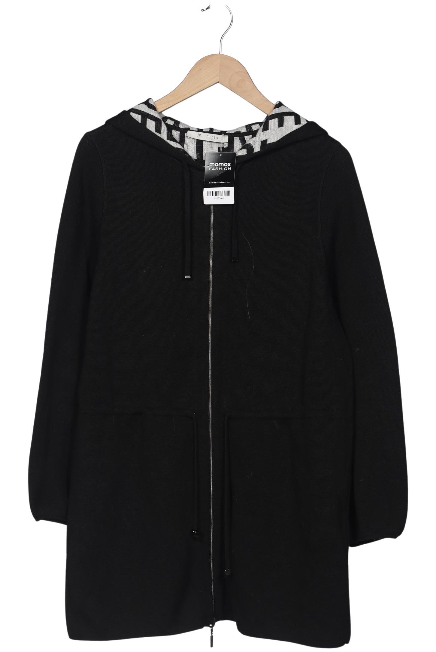 

monari Damen Strickjacke, schwarz, Gr. 40