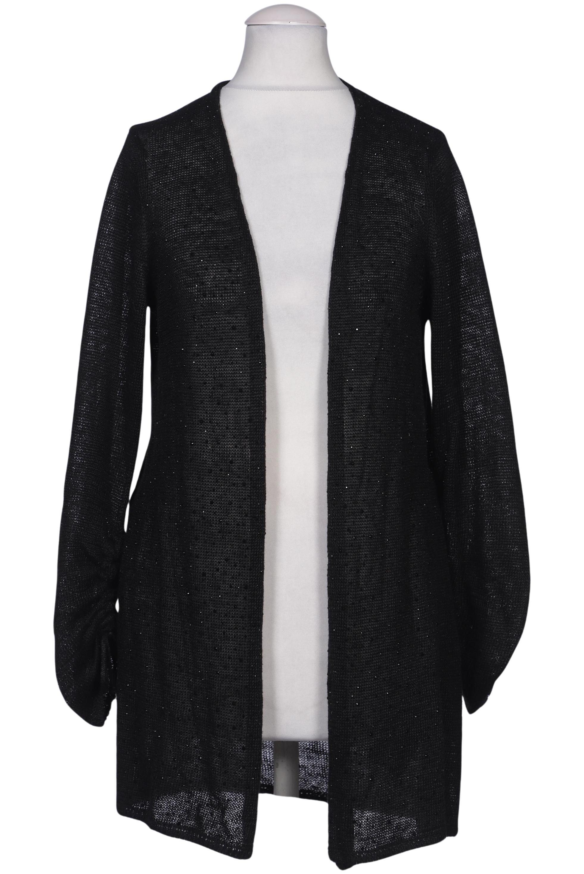 

monari Damen Strickjacke, schwarz, Gr. 34
