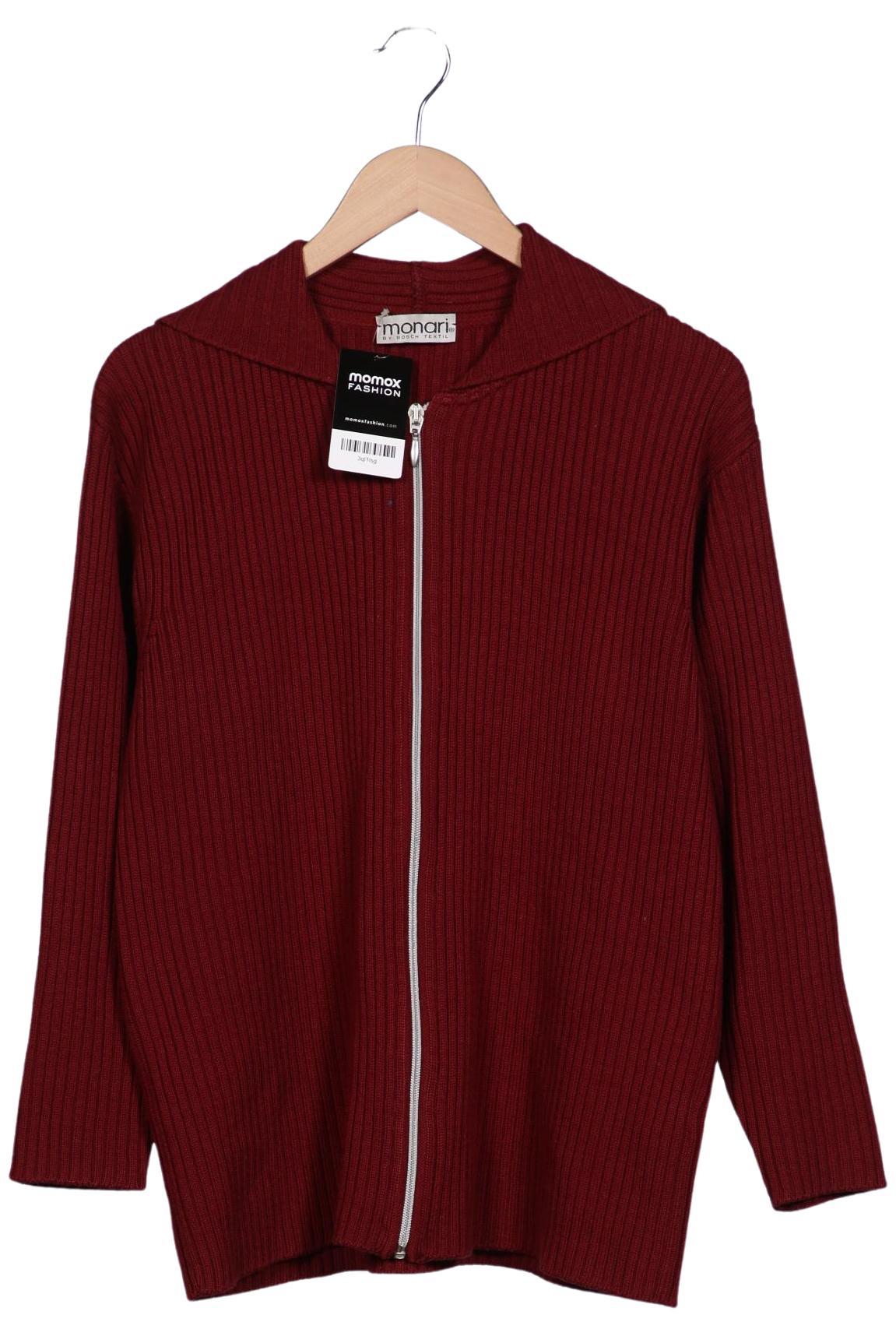 

monari Damen Strickjacke, bordeaux, Gr. 40