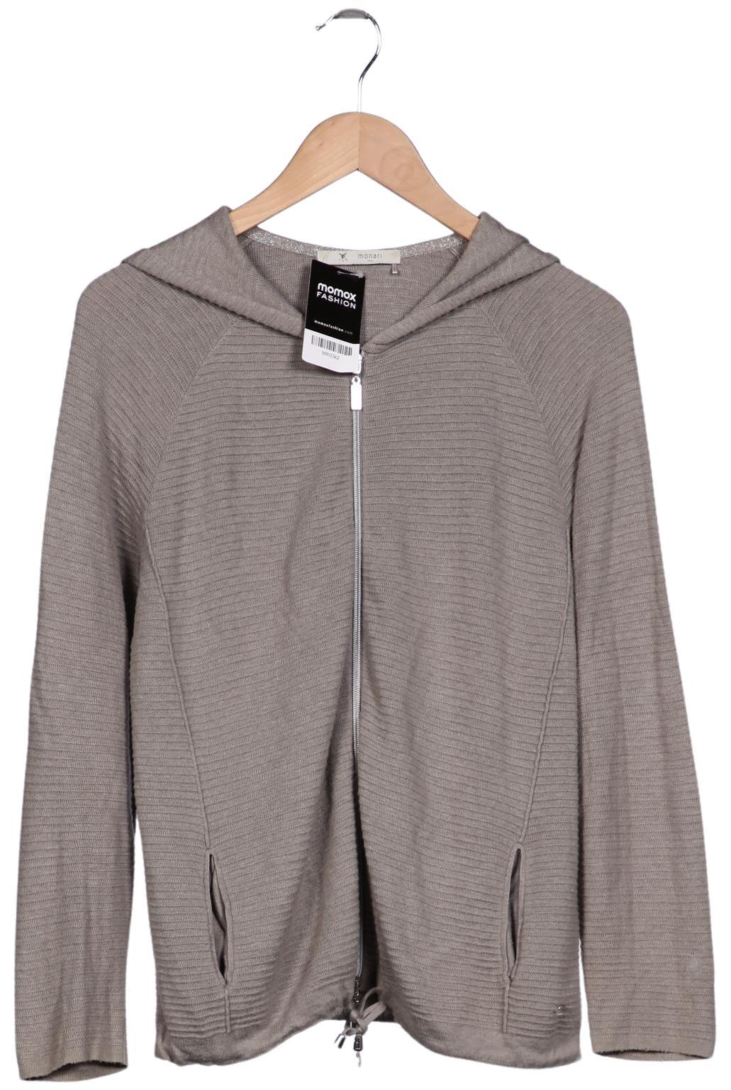 

monari Damen Strickjacke, grau, Gr. 36