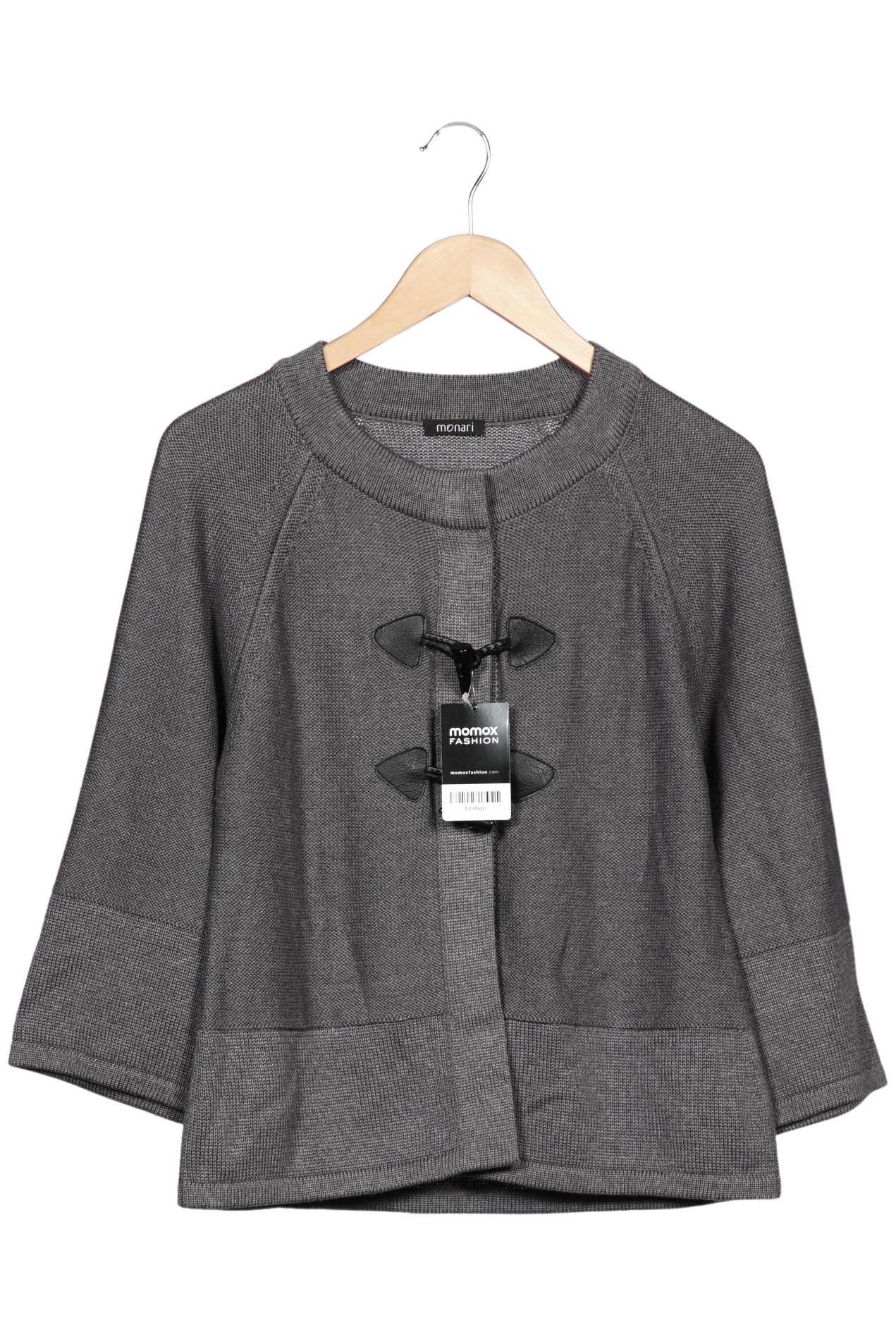 

monari Damen Strickjacke, grau, Gr. 40