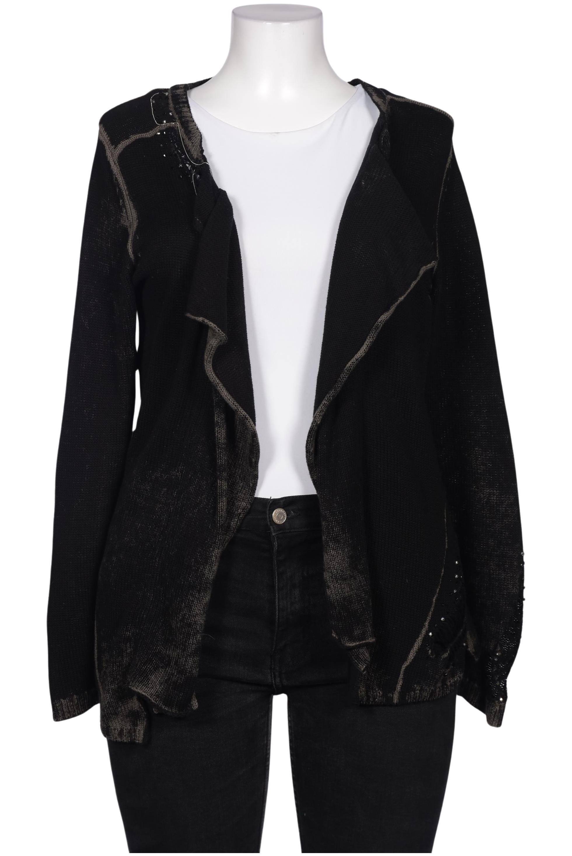 

monari Damen Strickjacke, schwarz, Gr. 42