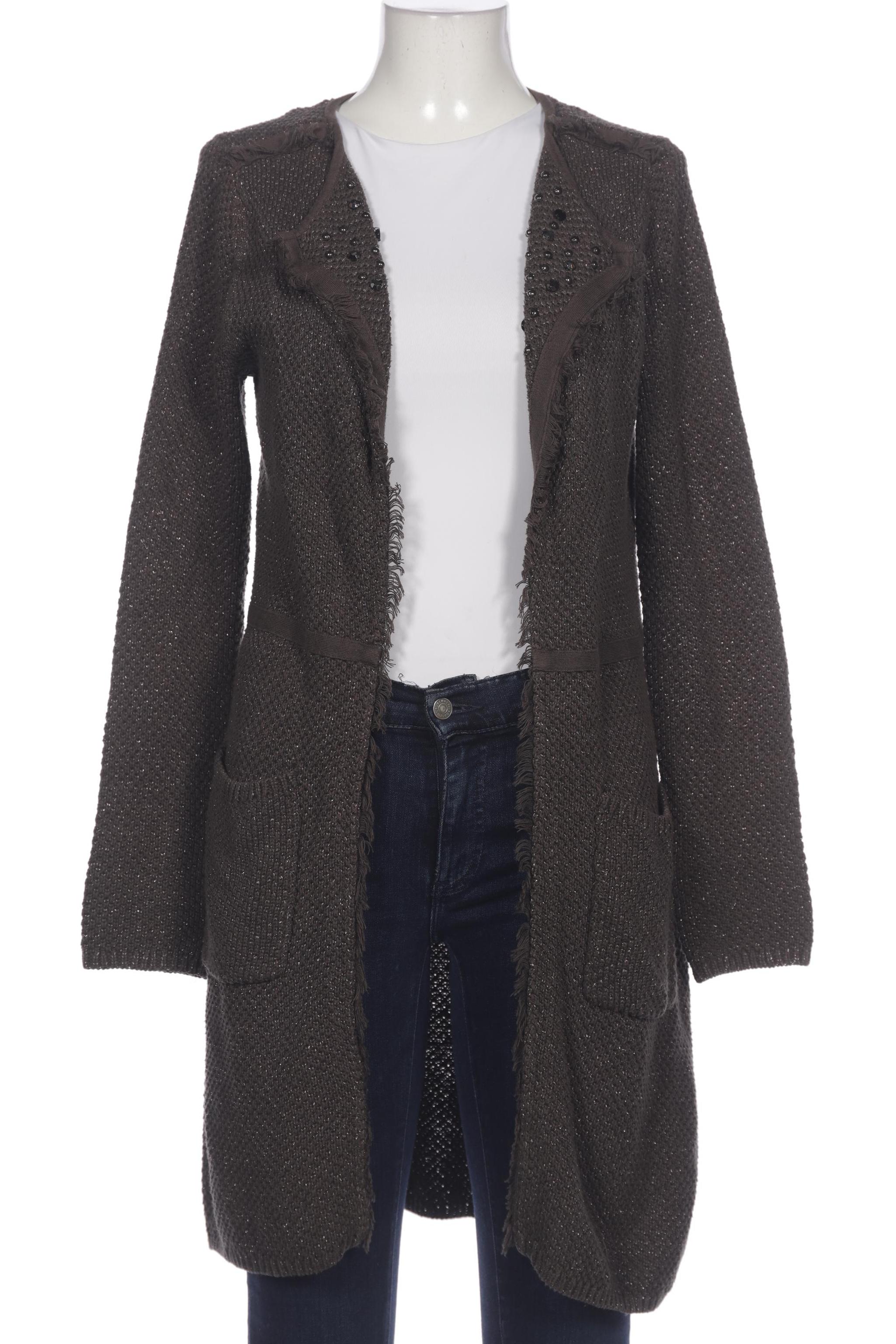 

monari Damen Strickjacke, grün, Gr. 40