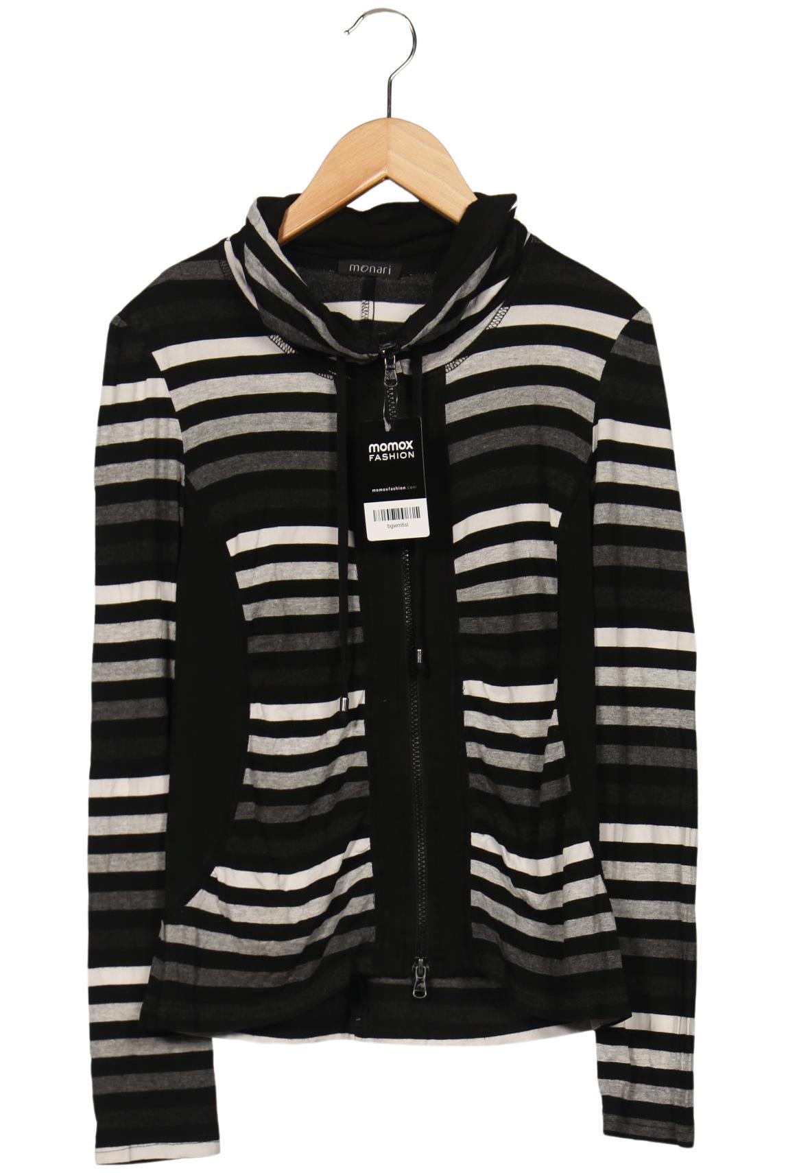 

monari Damen Strickjacke, schwarz, Gr. 36