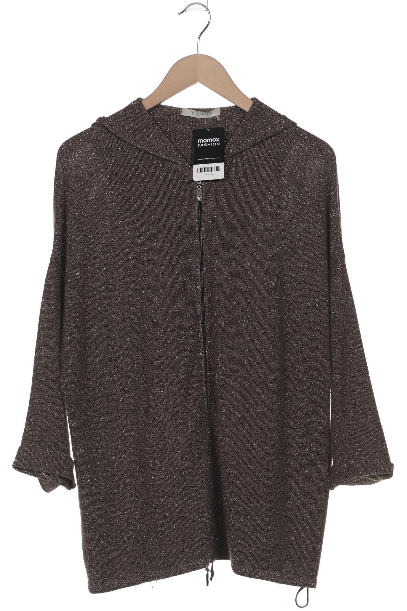 

monari Damen Strickjacke, braun, Gr. 46