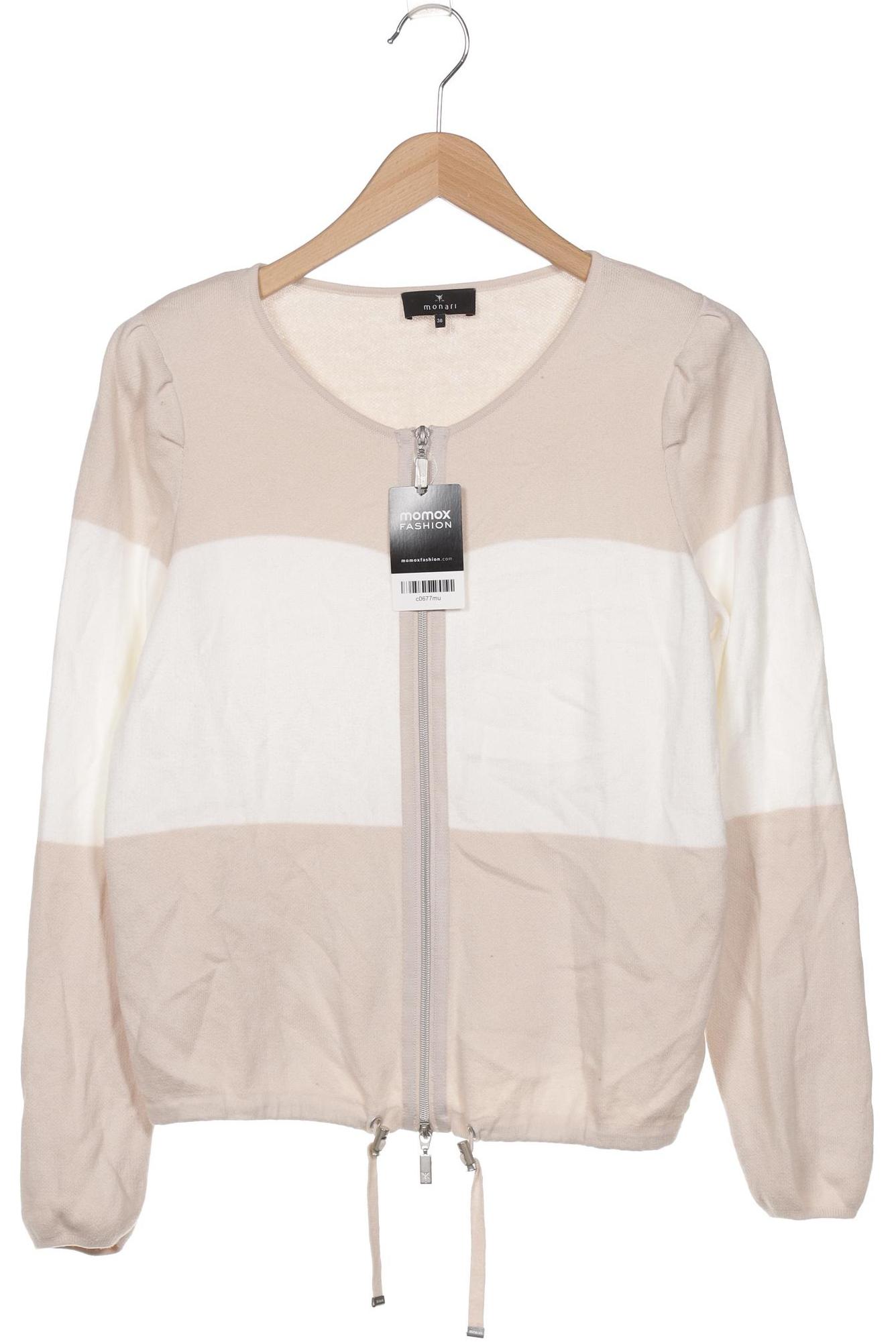 

monari Damen Strickjacke, beige, Gr. 38