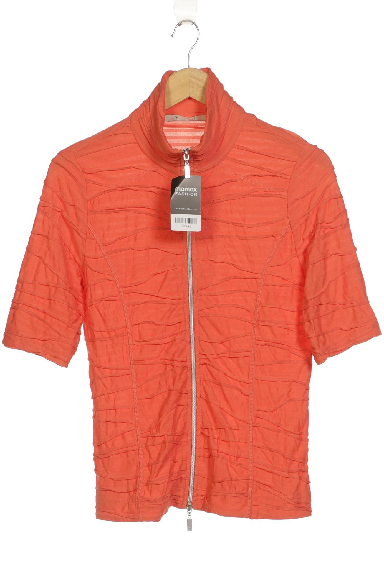 

monari Damen Strickjacke, orange, Gr. 38