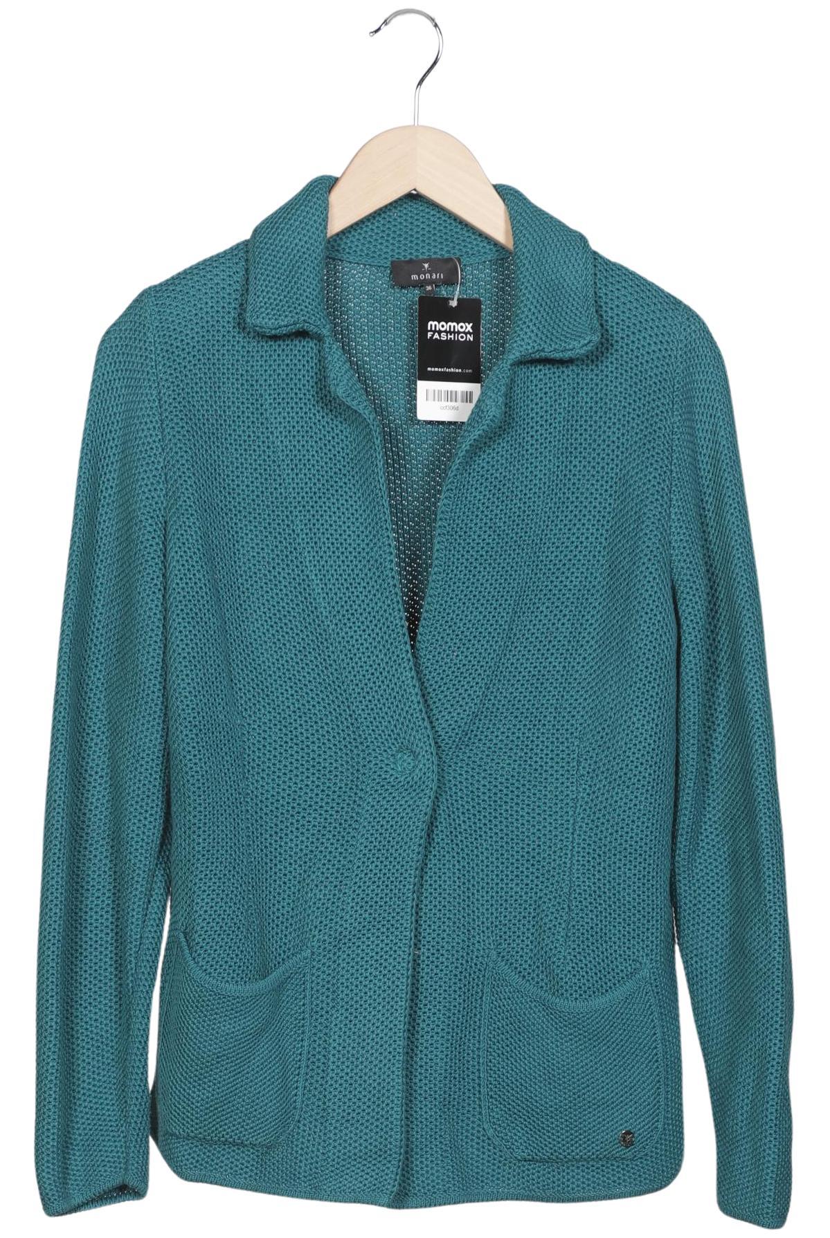 

monari Damen Strickjacke, türkis, Gr. 36