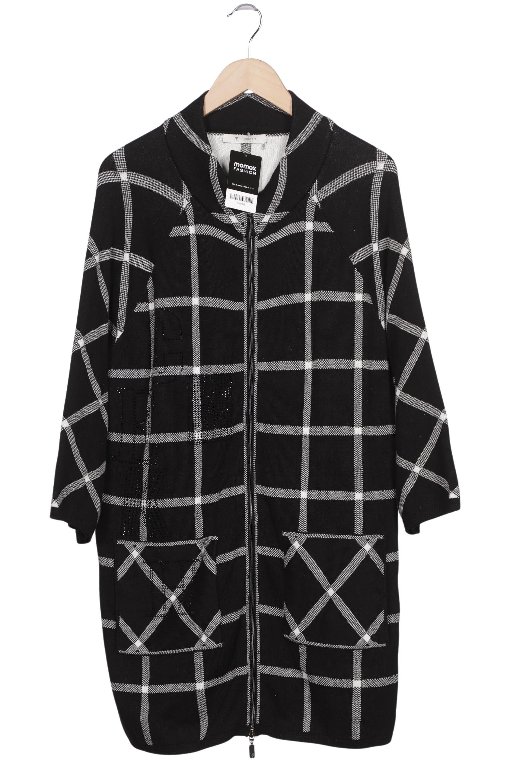 

monari Damen Strickjacke, schwarz, Gr. 42
