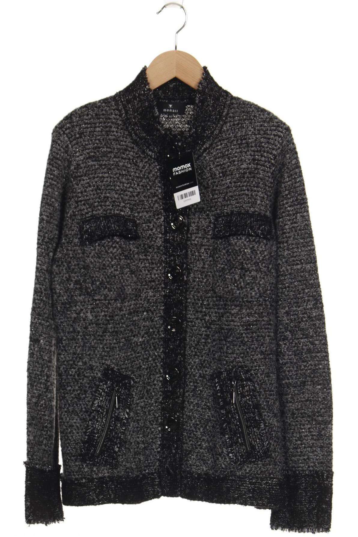 

monari Damen Strickjacke, grau, Gr. 44