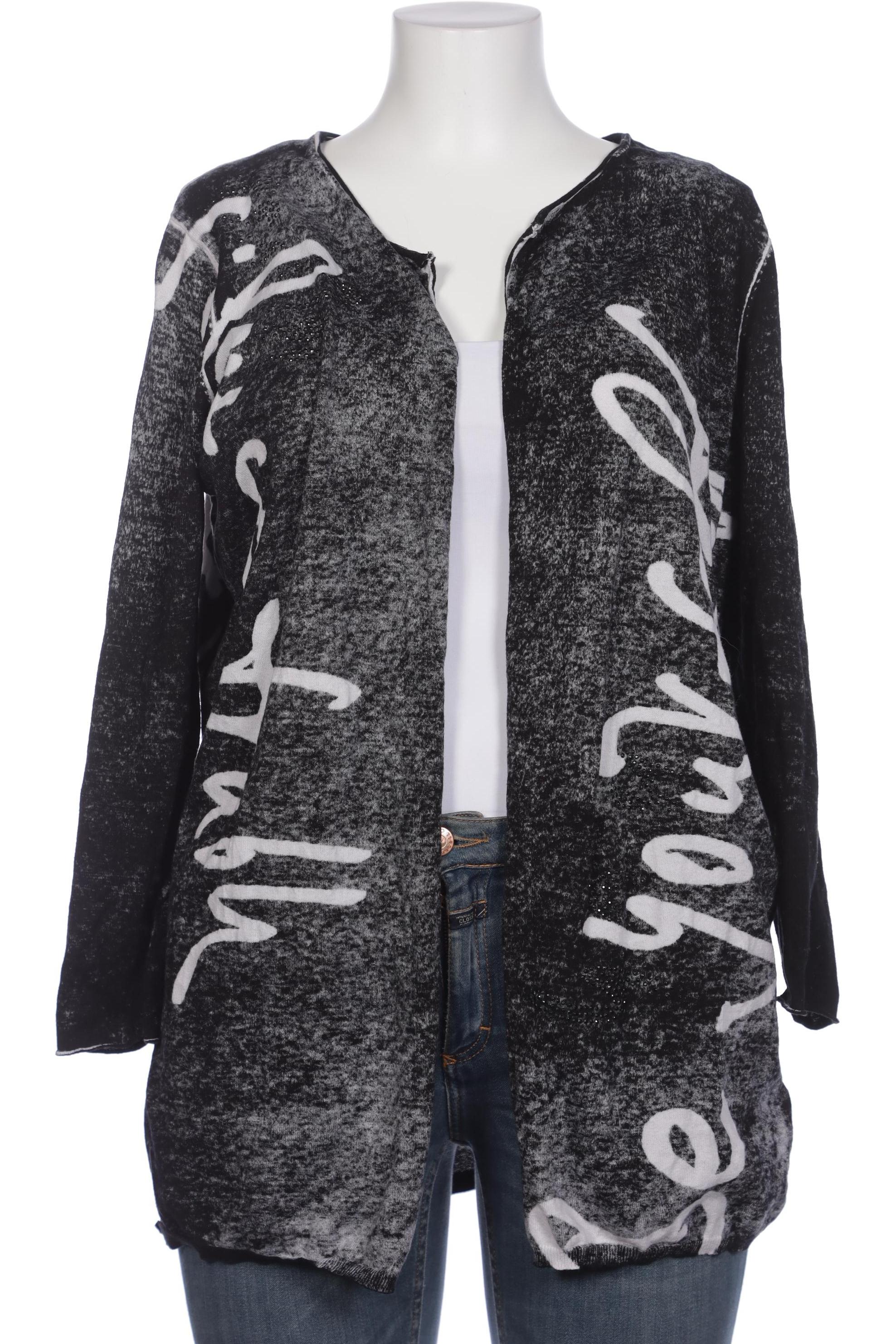 

monari Damen Strickjacke, schwarz, Gr. 46