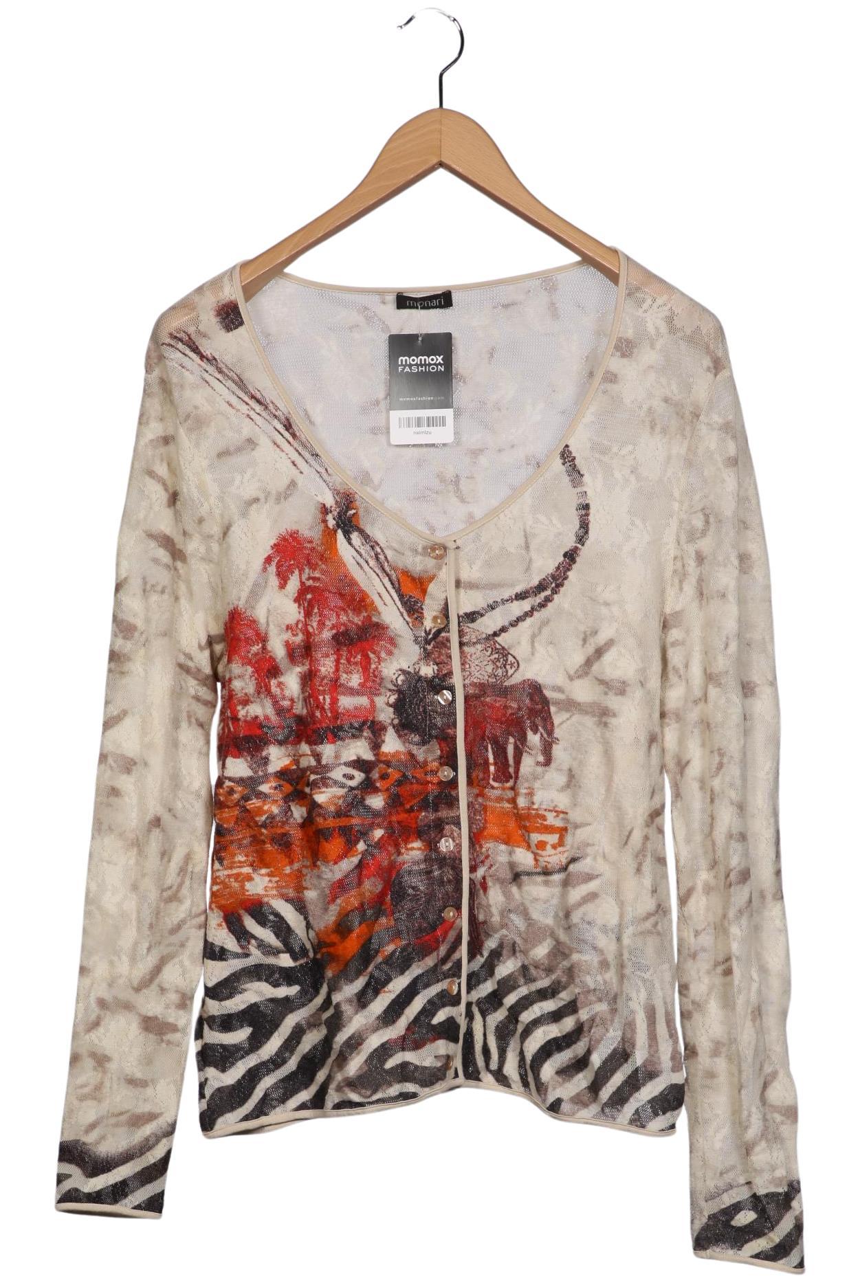 

monari Damen Strickjacke, beige, Gr. 46