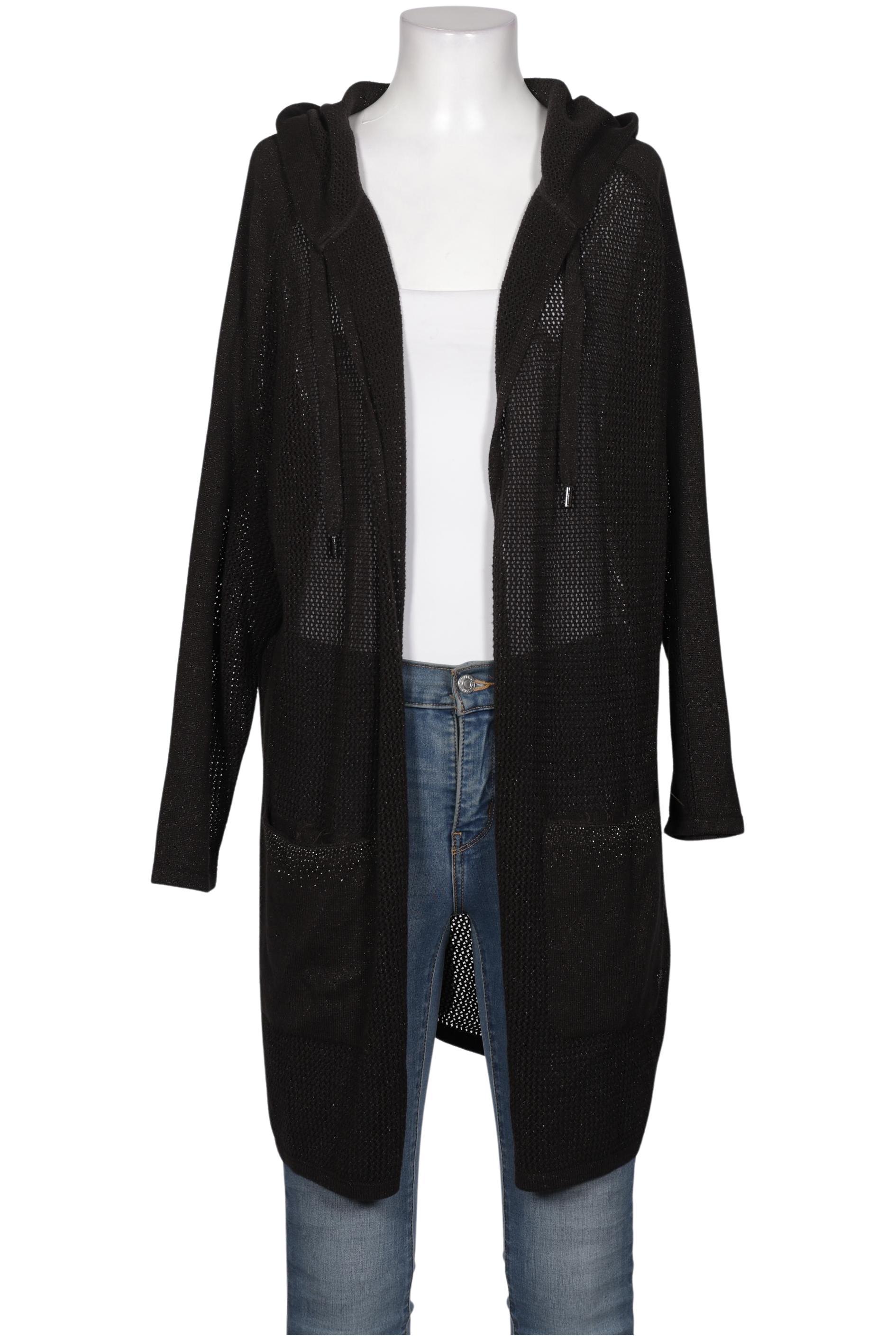 

monari Damen Strickjacke, schwarz, Gr. 38