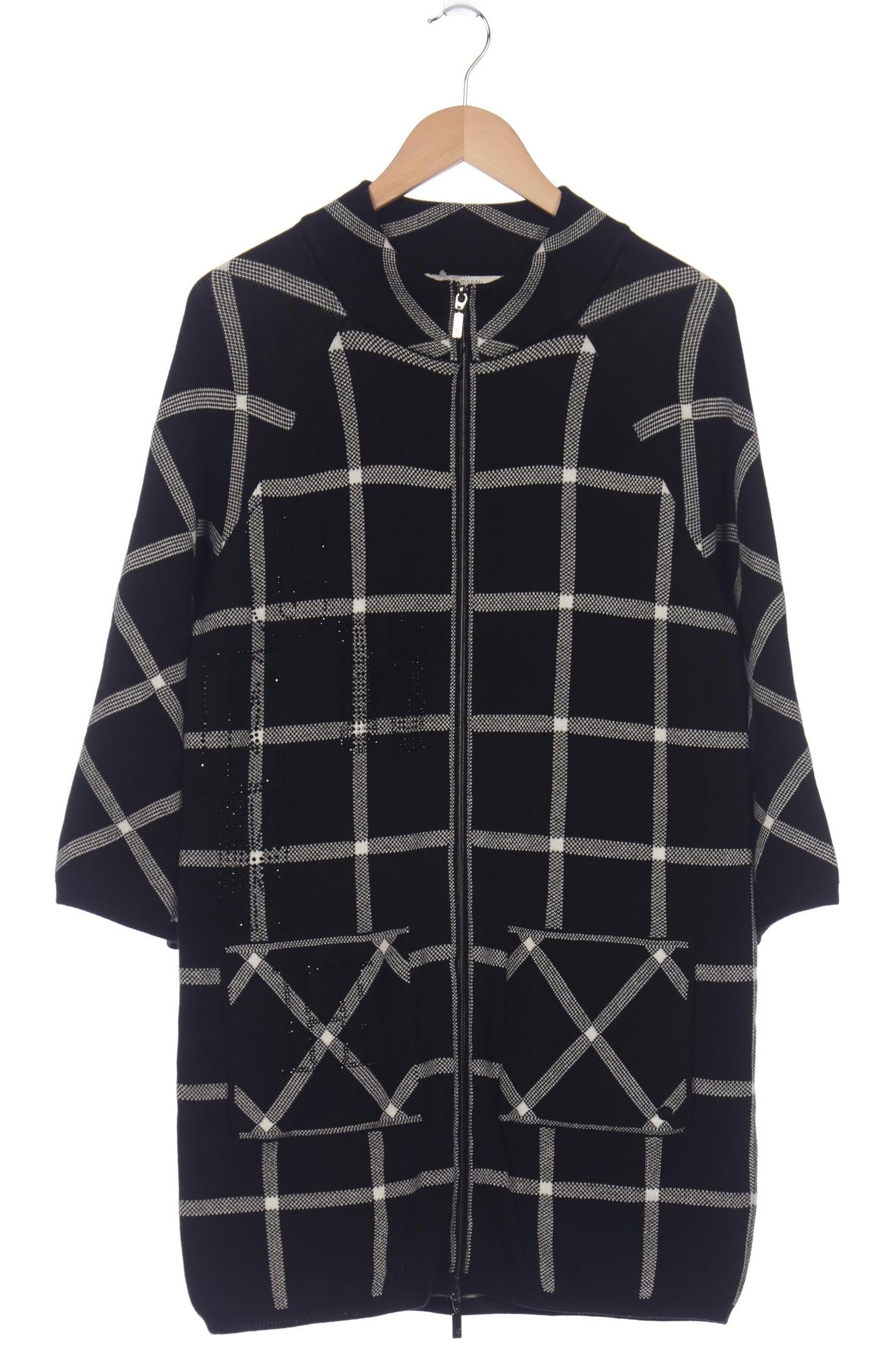 

monari Damen Strickjacke, schwarz, Gr. 38