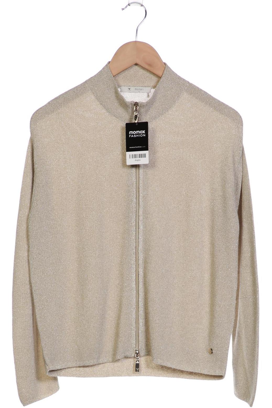 

monari Damen Strickjacke, beige, Gr. 36