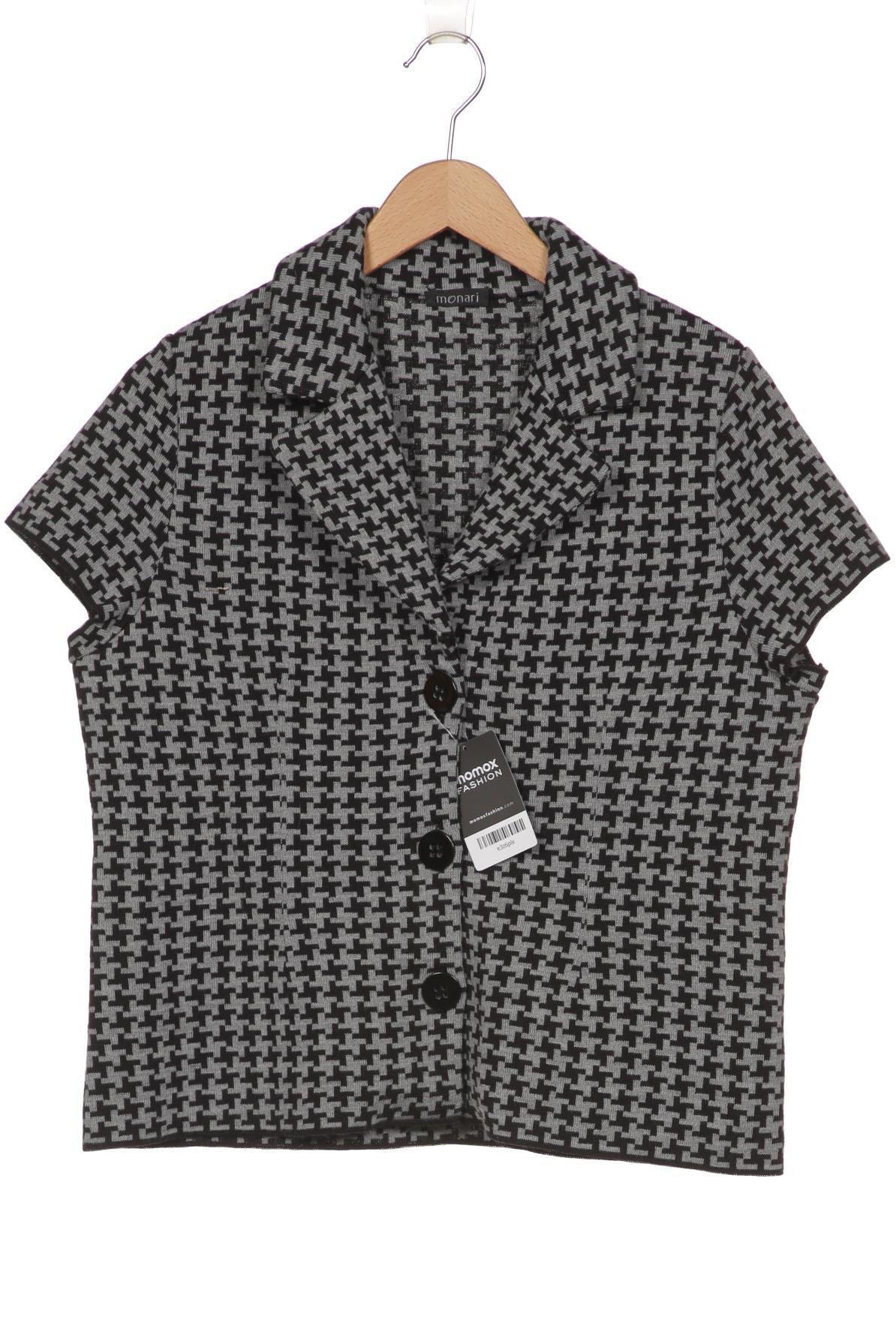 

monari Damen Strickjacke, grau, Gr. 46