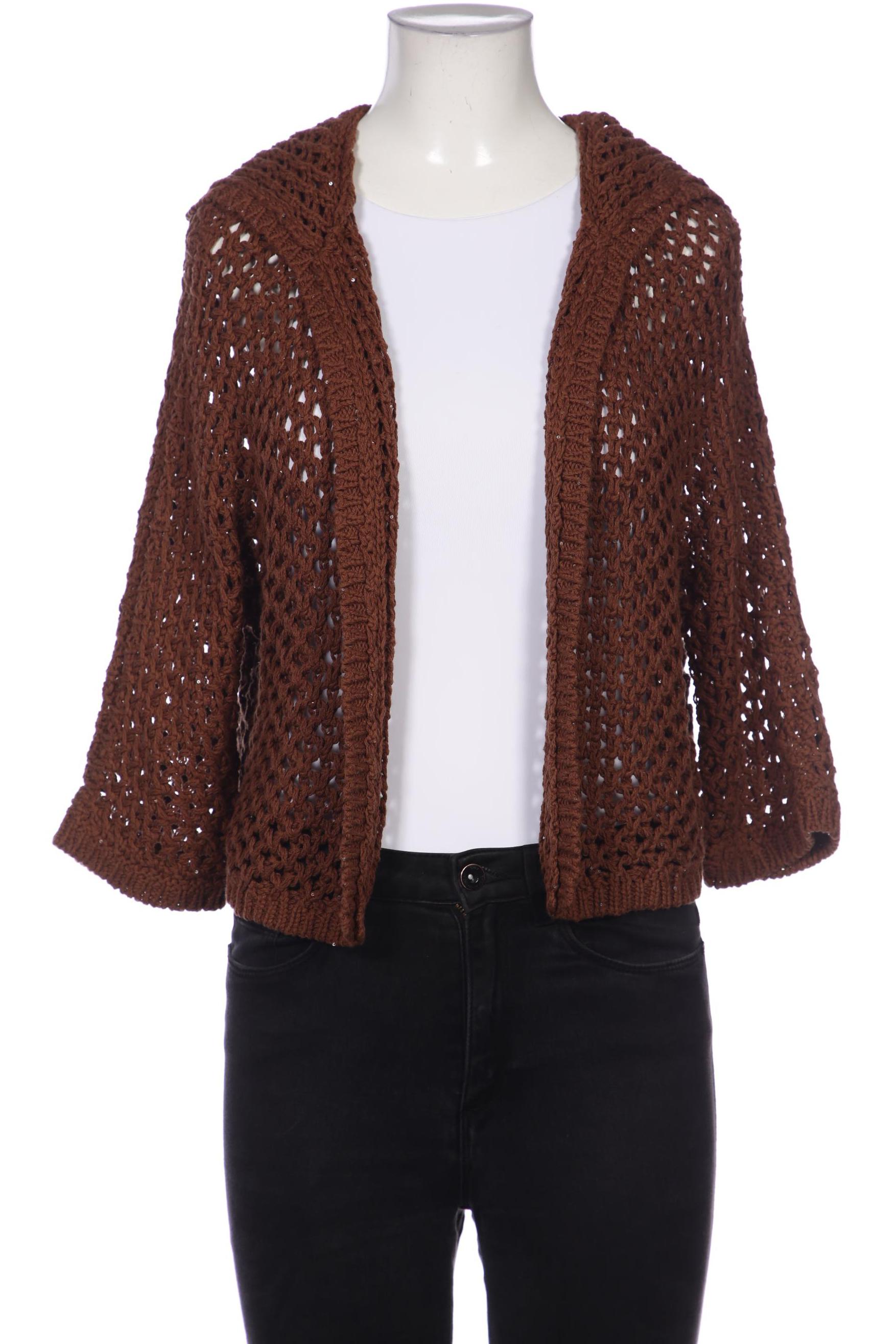 

monari Damen Strickjacke, braun, Gr. 36