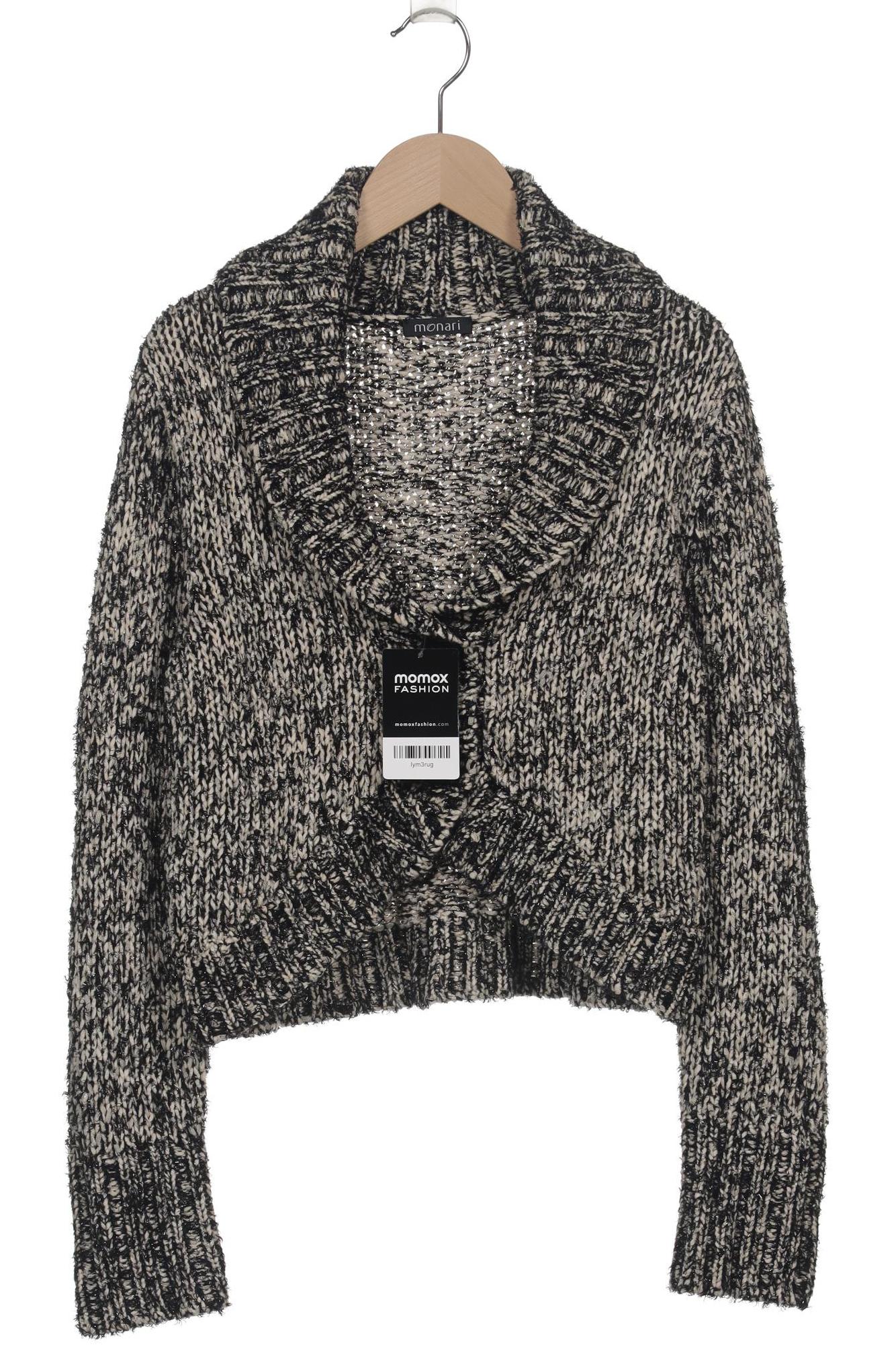 

monari Damen Strickjacke, schwarz, Gr. 40