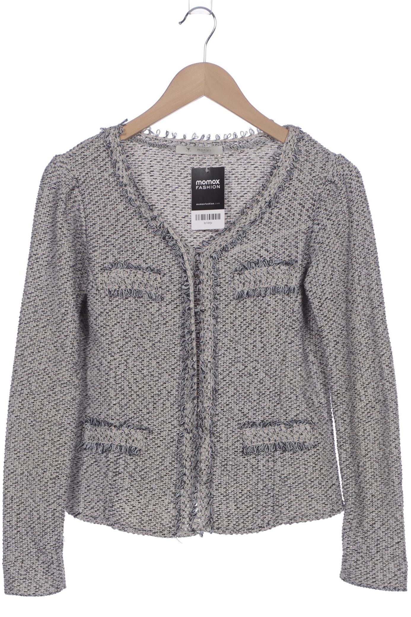 

monari Damen Strickjacke, cremeweiß, Gr. 36