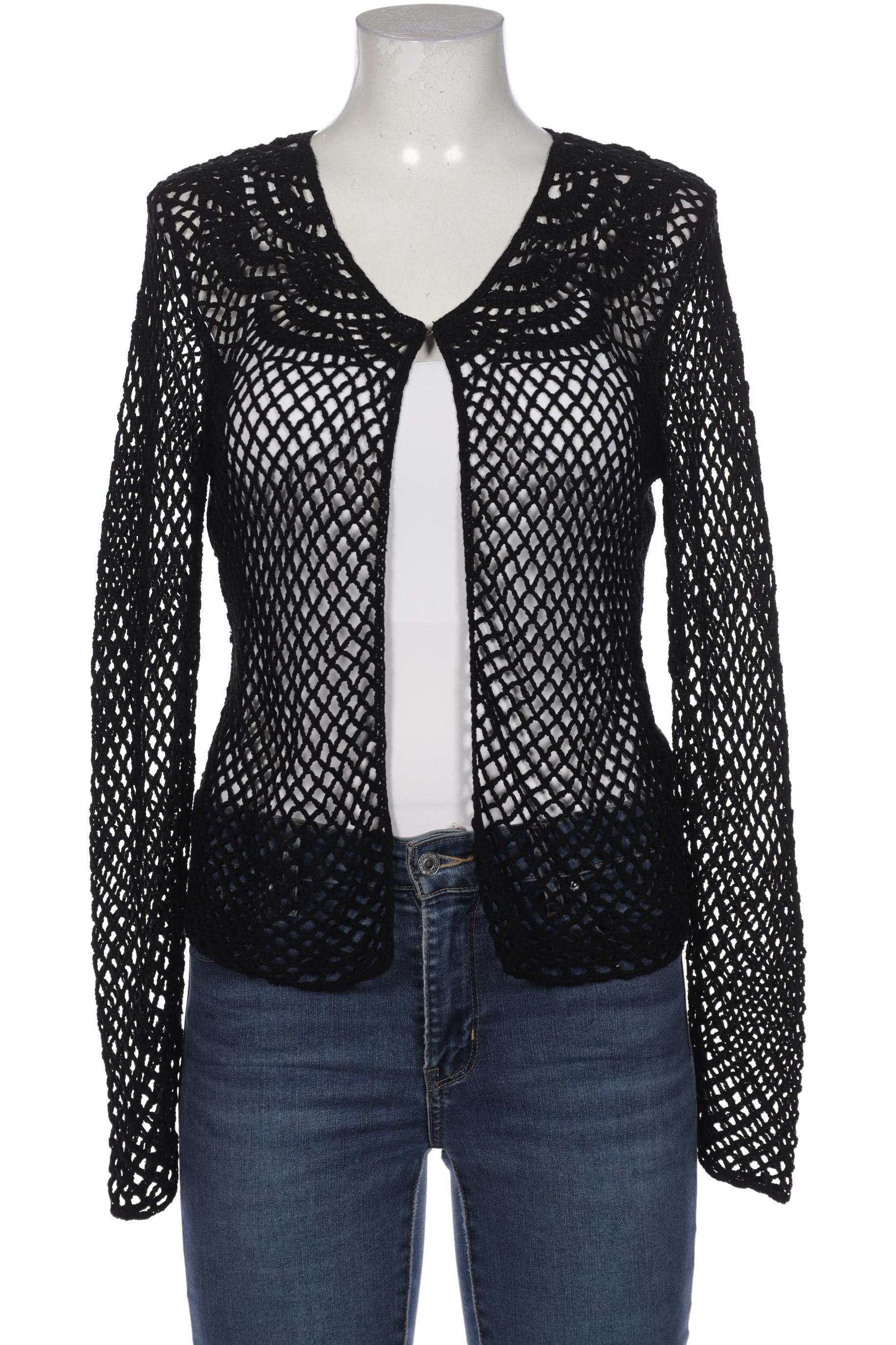 

monari Damen Strickjacke, schwarz, Gr. 38