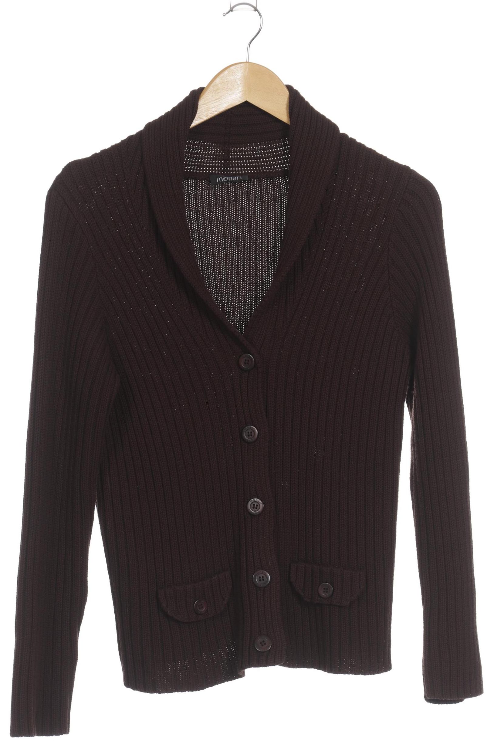 

monari Damen Strickjacke, braun, Gr. 40
