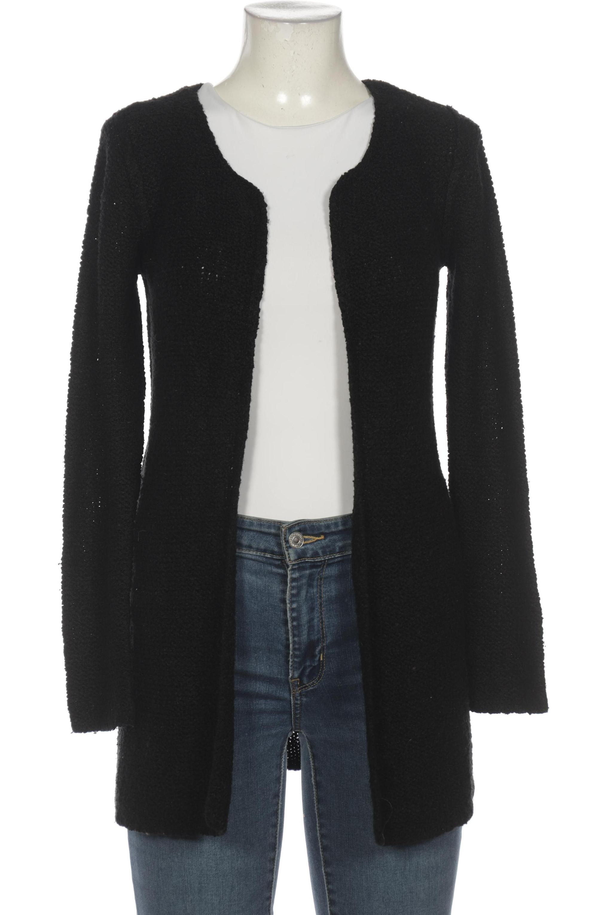 

monari Damen Strickjacke, schwarz, Gr. 38