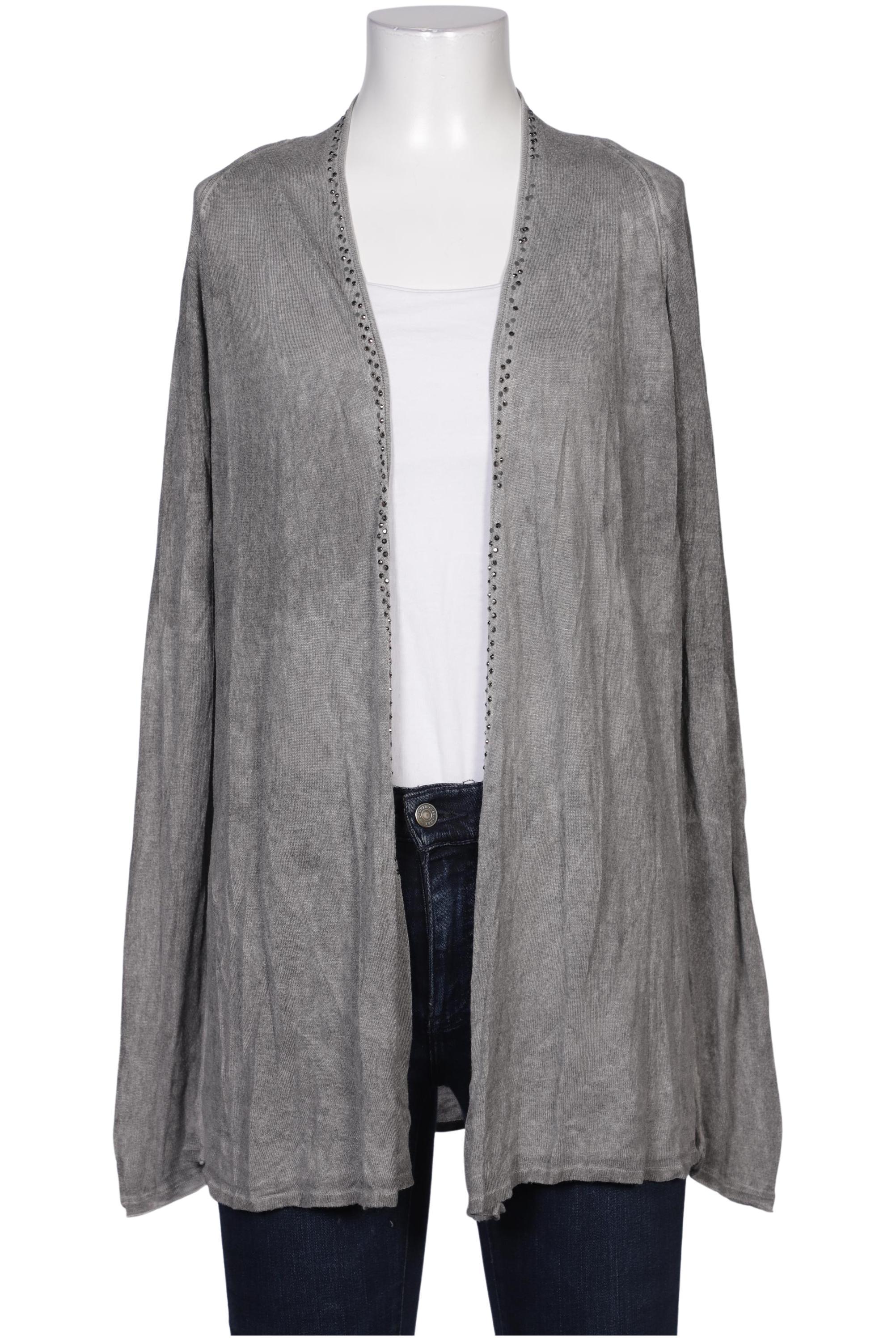 

monari Damen Strickjacke, grau, Gr. 38