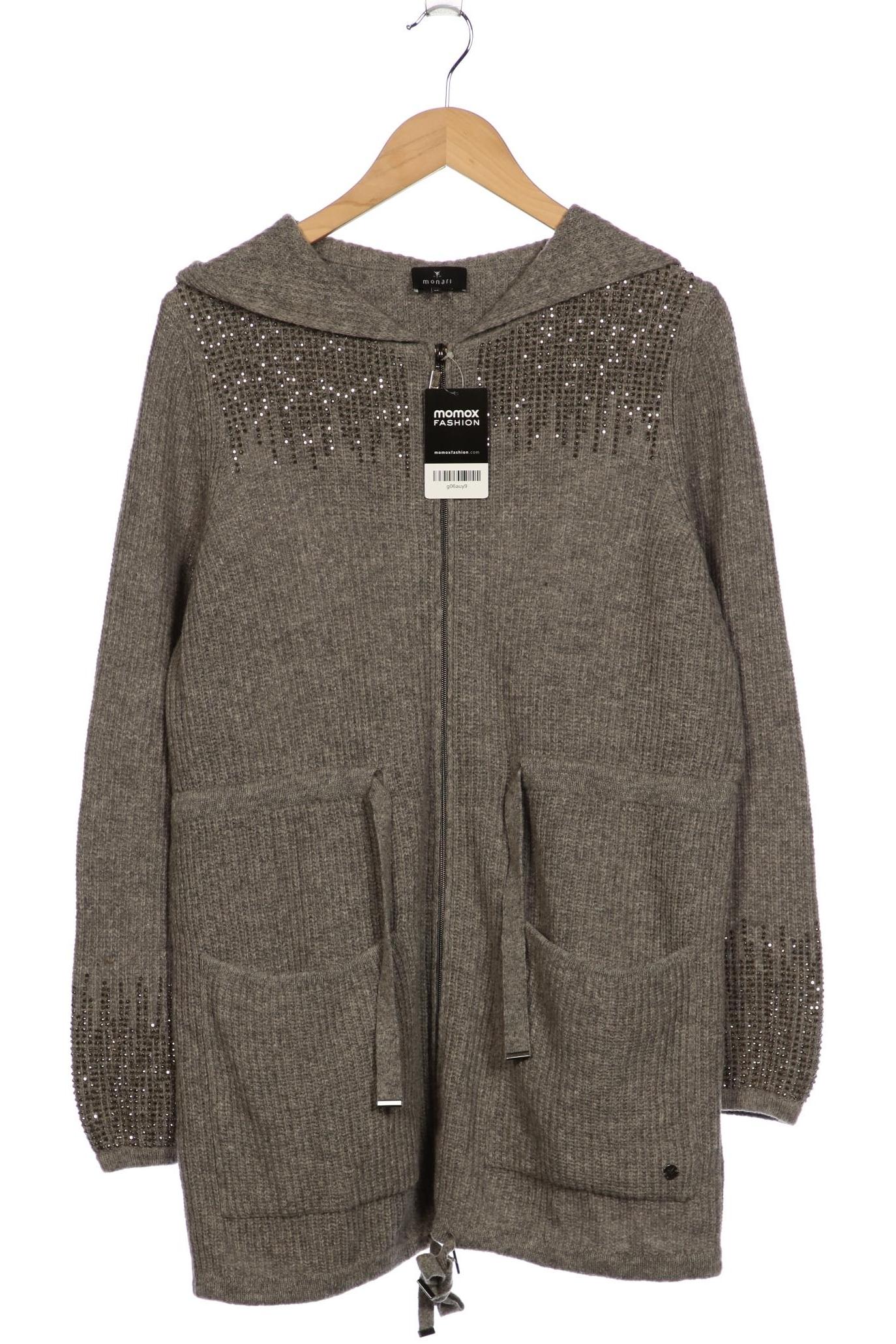 

monari Damen Strickjacke, grau, Gr. 40