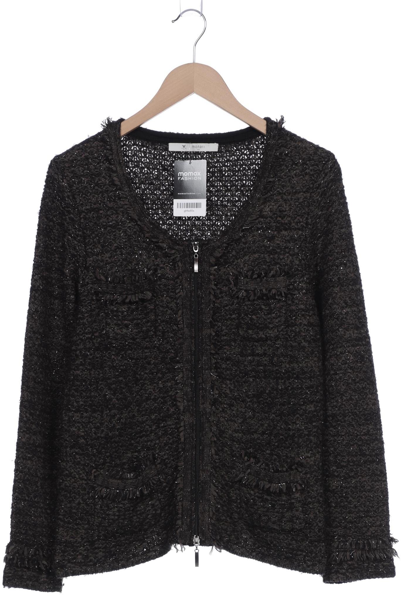 

monari Damen Strickjacke, grün, Gr. 40