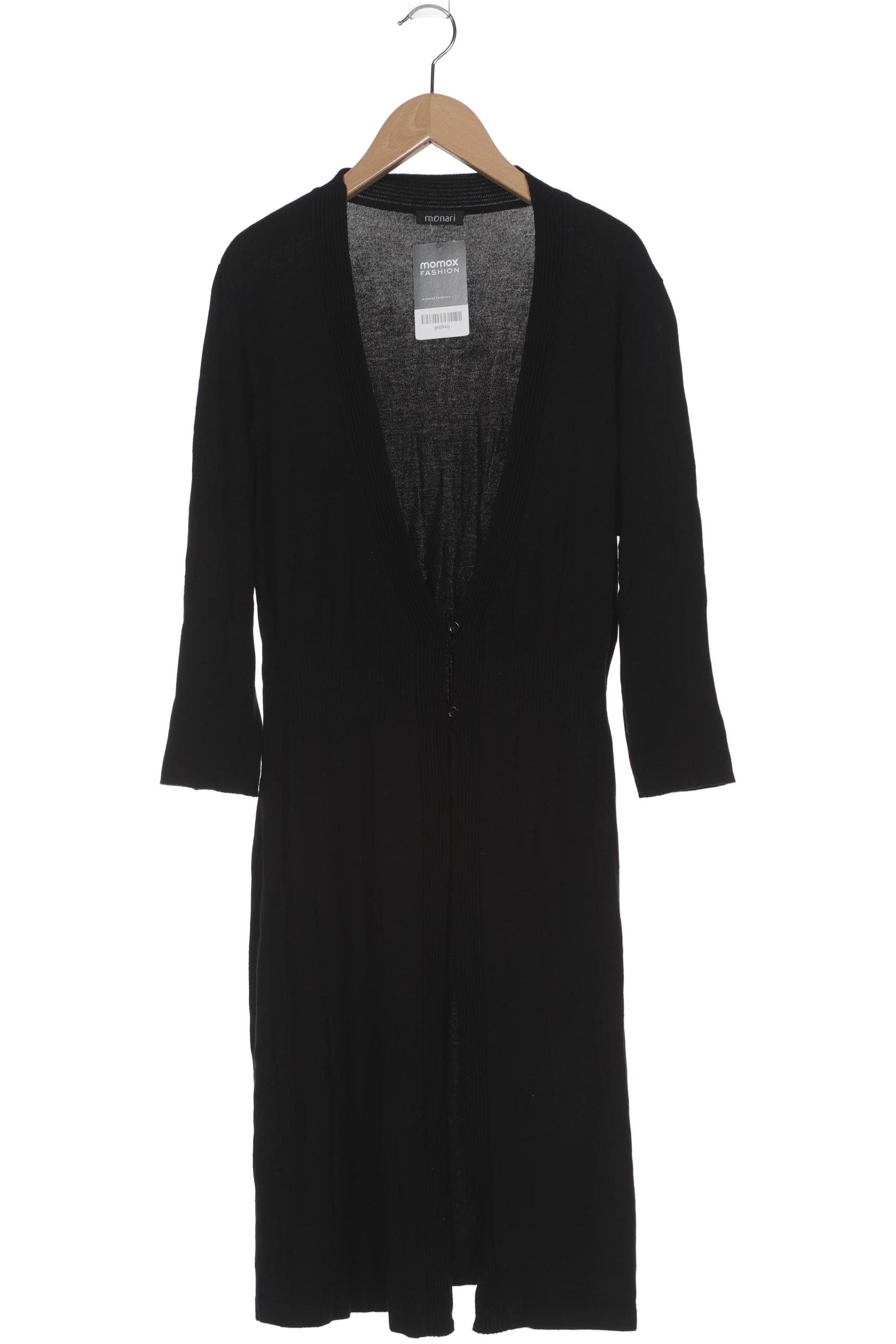 

monari Damen Strickjacke, schwarz, Gr. 44