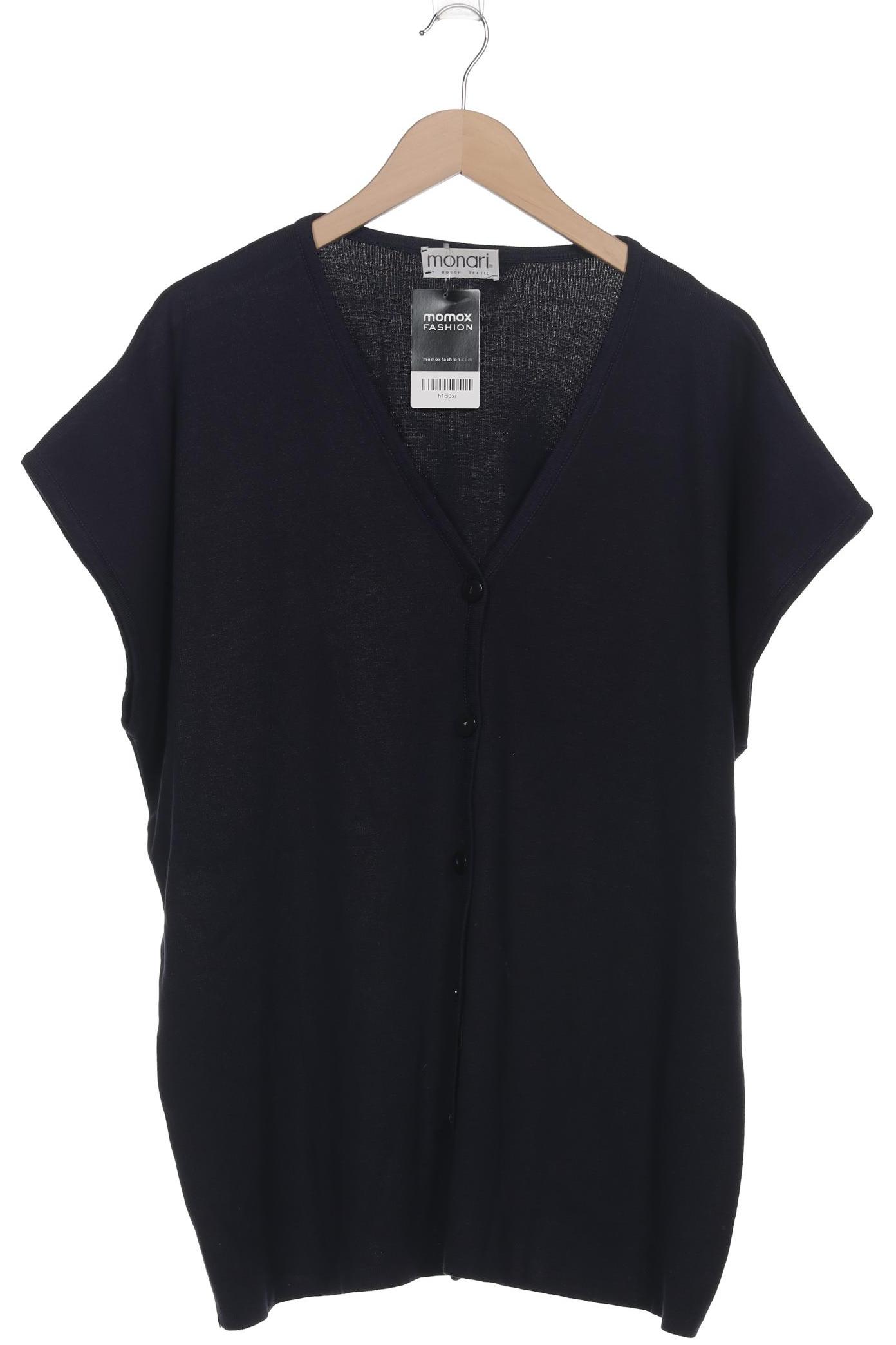 

monari Damen Strickjacke, marineblau, Gr. 48