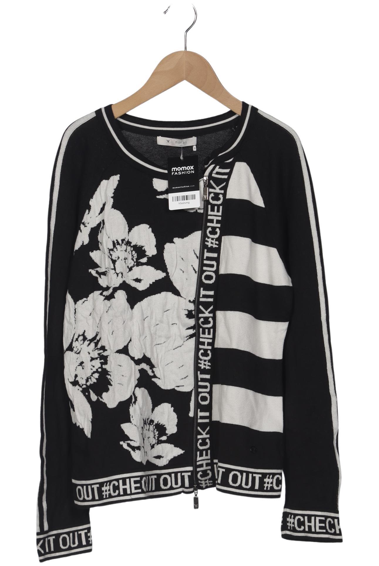 

monari Damen Strickjacke, mehrfarbig, Gr. 40