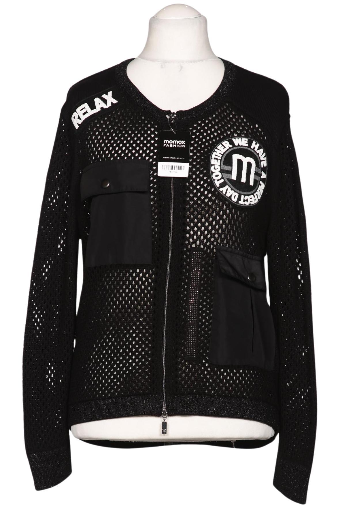 

monari Damen Strickjacke, schwarz, Gr. 38