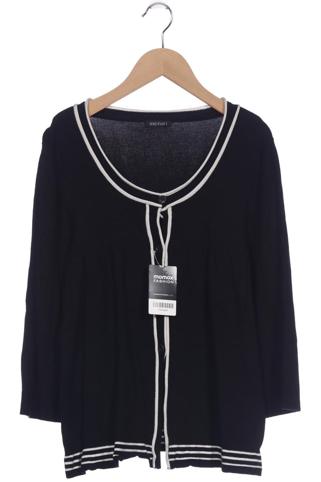 

monari Damen Strickjacke, schwarz, Gr. 38
