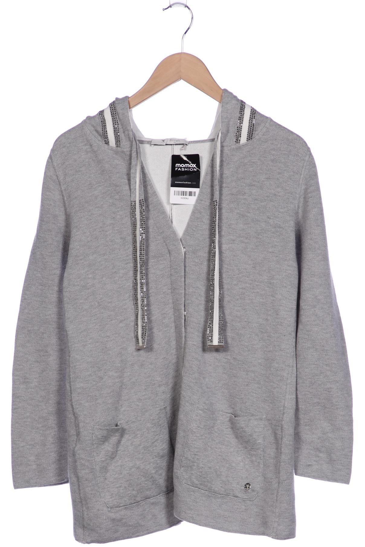 

monari Damen Strickjacke, grau, Gr. 36