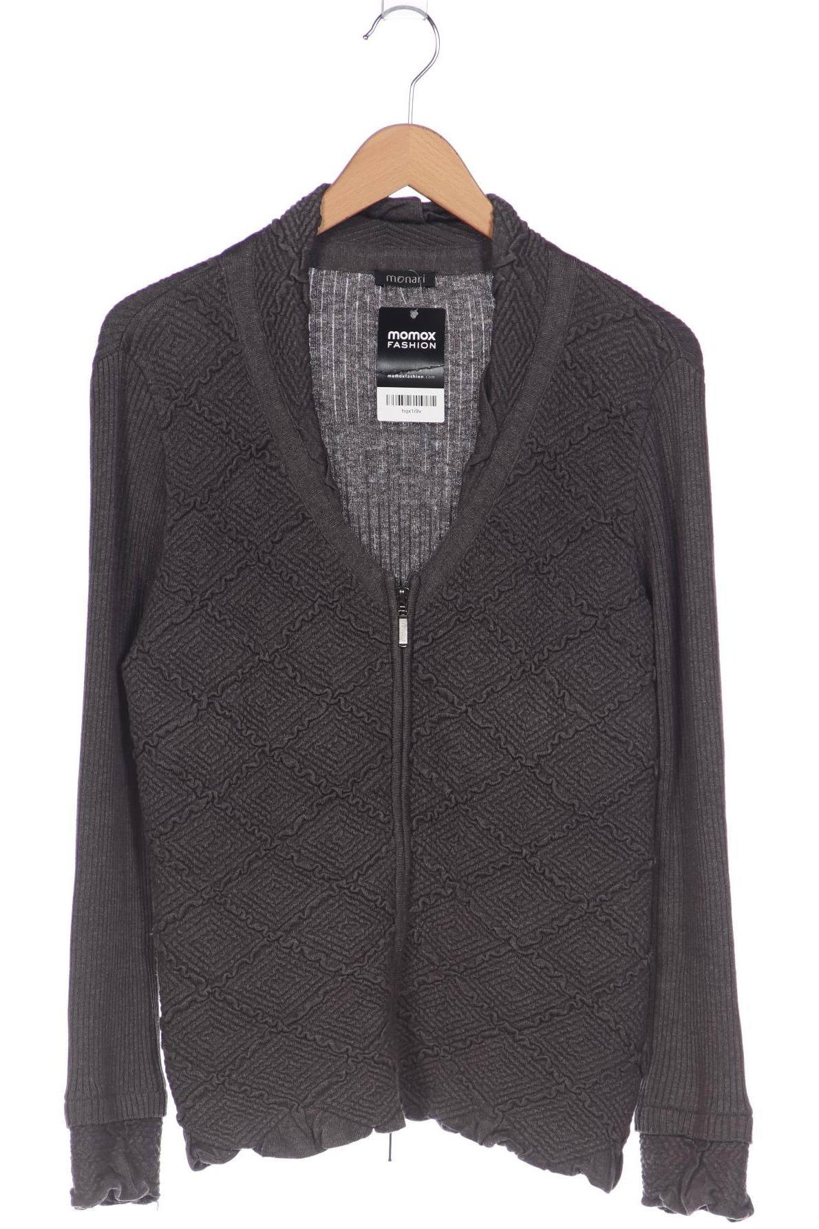 

monari Damen Strickjacke, grau, Gr. 44