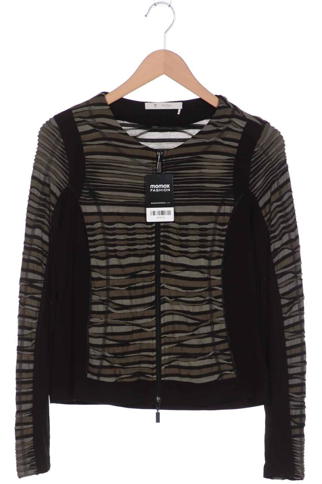 

monari Damen Strickjacke, schwarz, Gr. 36