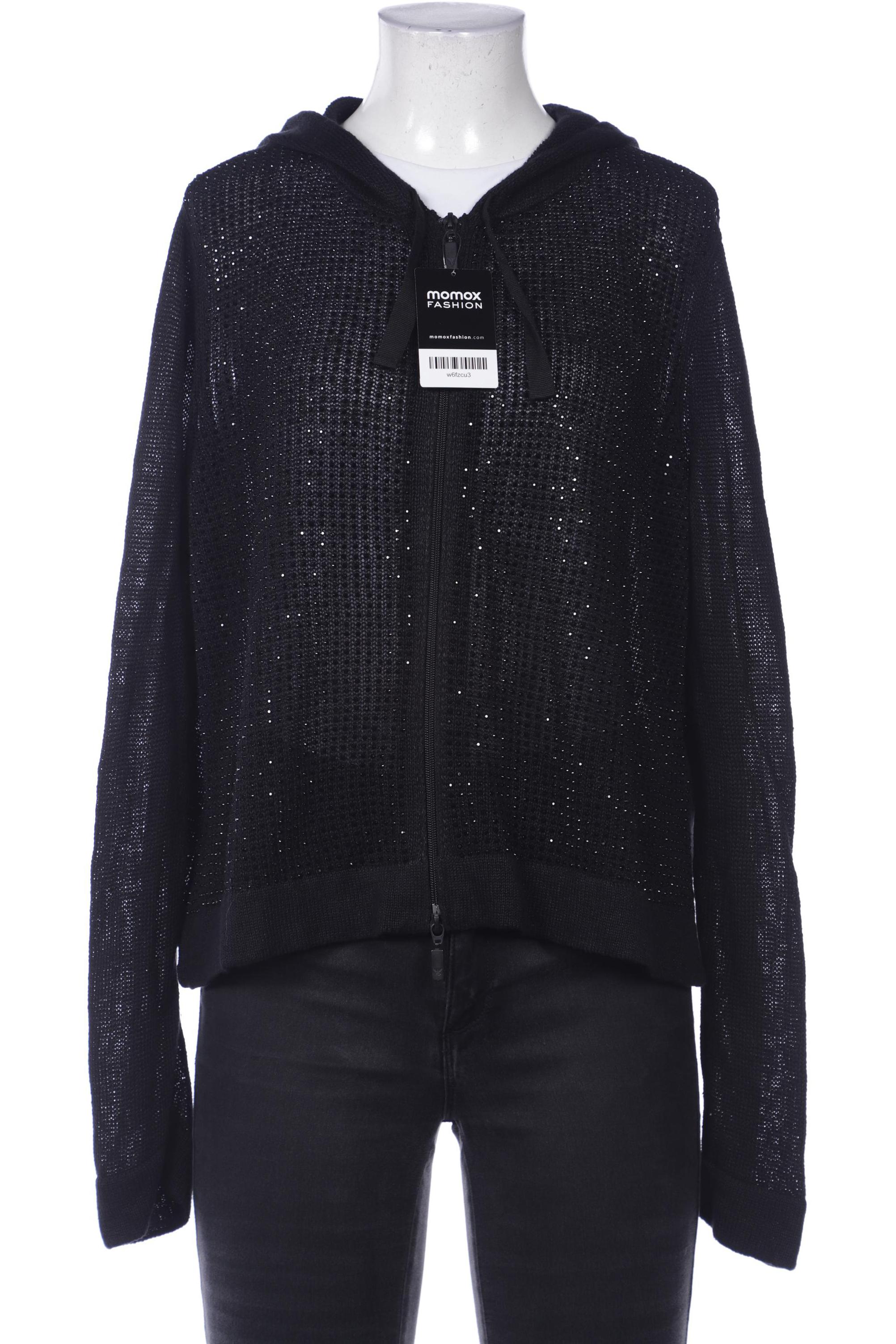 

monari Damen Strickjacke, schwarz, Gr. 38