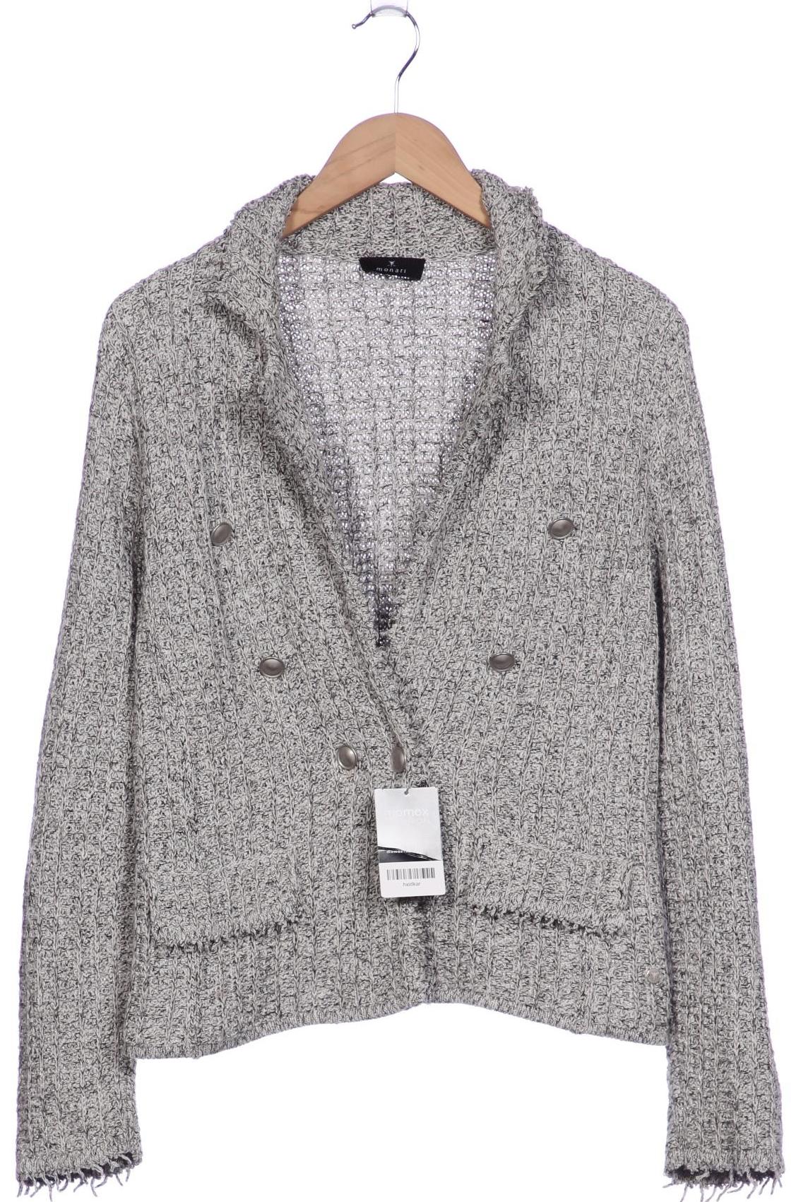 

monari Damen Strickjacke, grau, Gr. 44