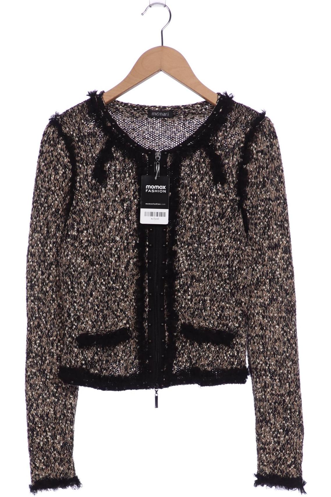 

monari Damen Strickjacke, braun, Gr. 38