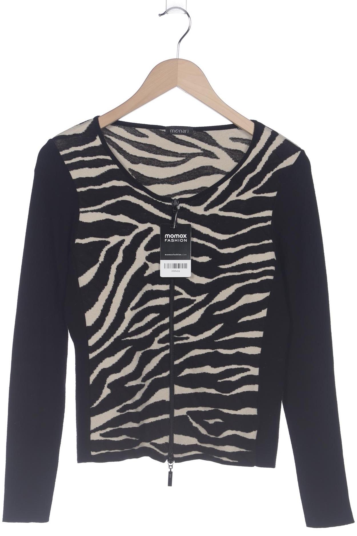 

monari Damen Strickjacke, schwarz, Gr. 40